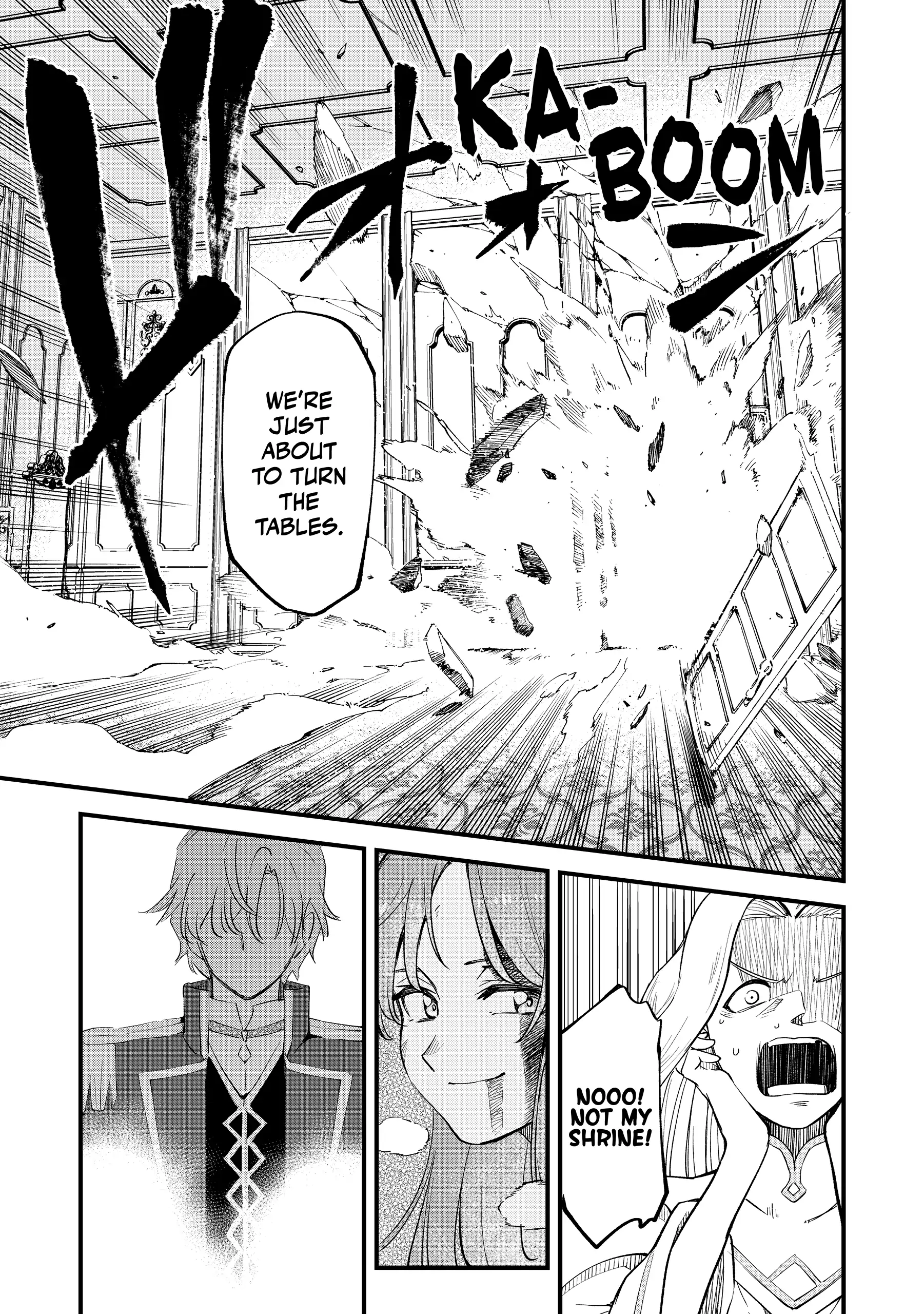 99-kai Danzaisareta Loop Reijou desu ga Konse wa "Chouzetsu Aisare Mode" desutte!? - Shin no Chikara ni Mezamete Hajimaru 100-kaime no Jinsei (Official) - Chapter 13 - Page 31