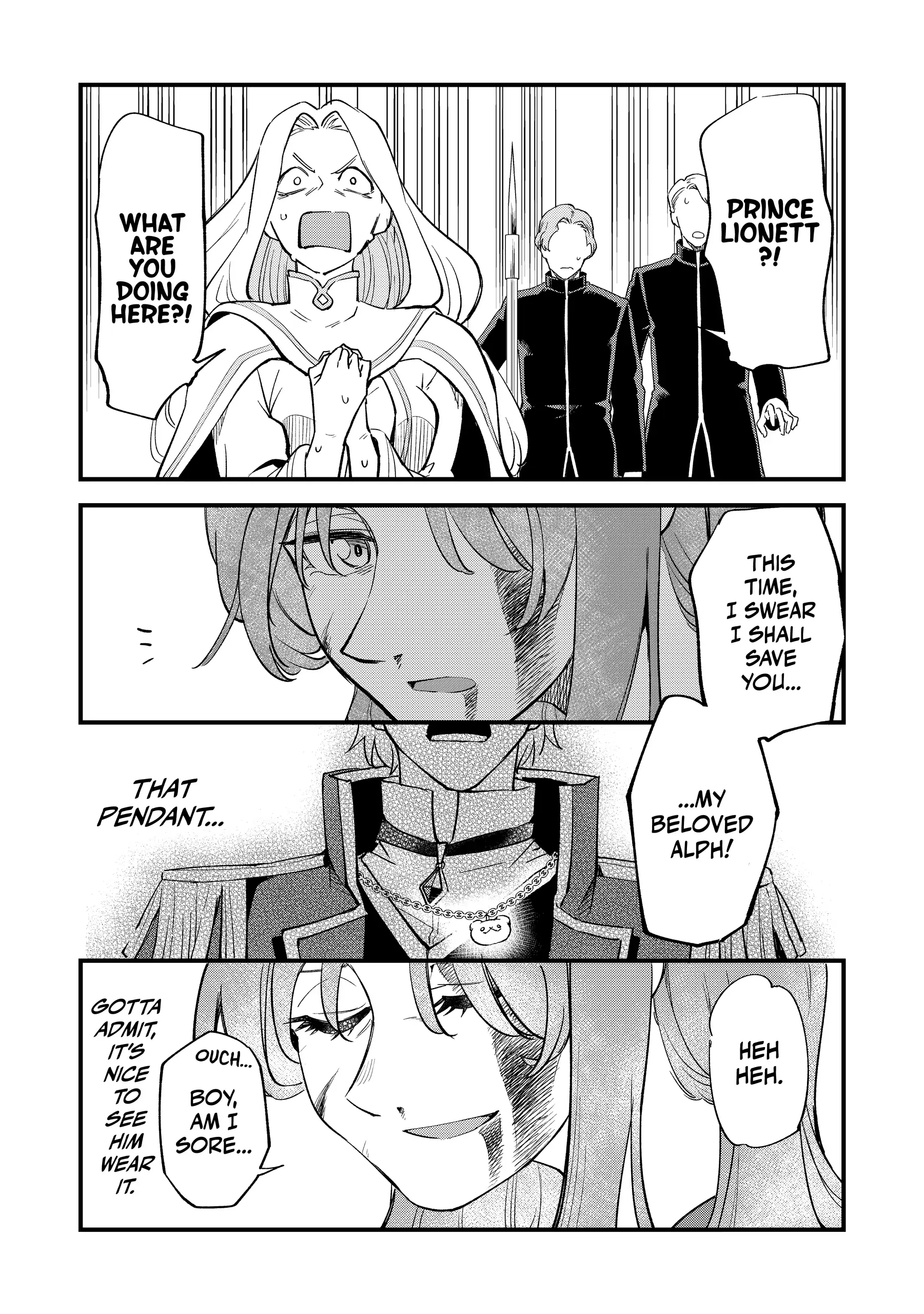 99-kai Danzaisareta Loop Reijou desu ga Konse wa "Chouzetsu Aisare Mode" desutte!? - Shin no Chikara ni Mezamete Hajimaru 100-kaime no Jinsei (Official) - Chapter 13 - Page 33