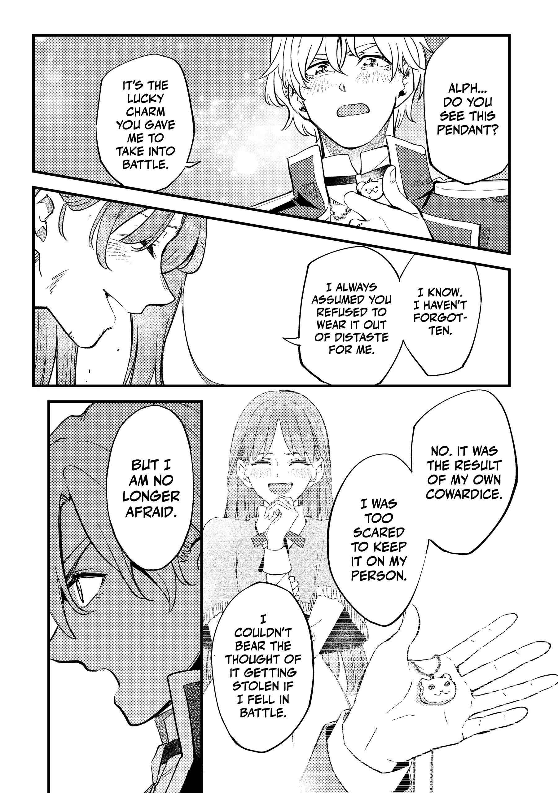 99-kai Danzaisareta Loop Reijou desu ga Konse wa "Chouzetsu Aisare Mode" desutte!? - Shin no Chikara ni Mezamete Hajimaru 100-kaime no Jinsei (Official) - Chapter 13 - Page 39