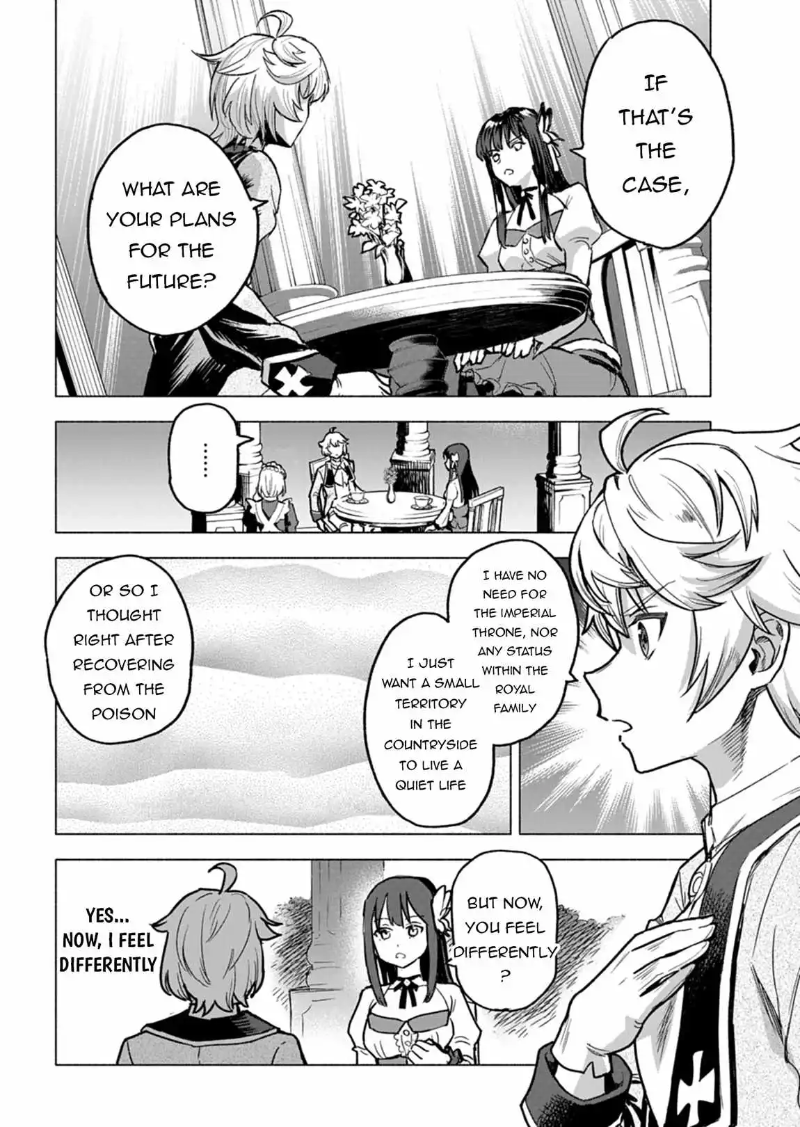 A Simple Villager, was Reincarnated as an Infamous Tyrant Prince from 300 Years Ago! ~ I worked hard to avoid my destiny to be assassinated by the cold-hearted daughter of the Marquis but somehow ended up having her fall madly in love with me!?~ - Chapter 8 - Page 12