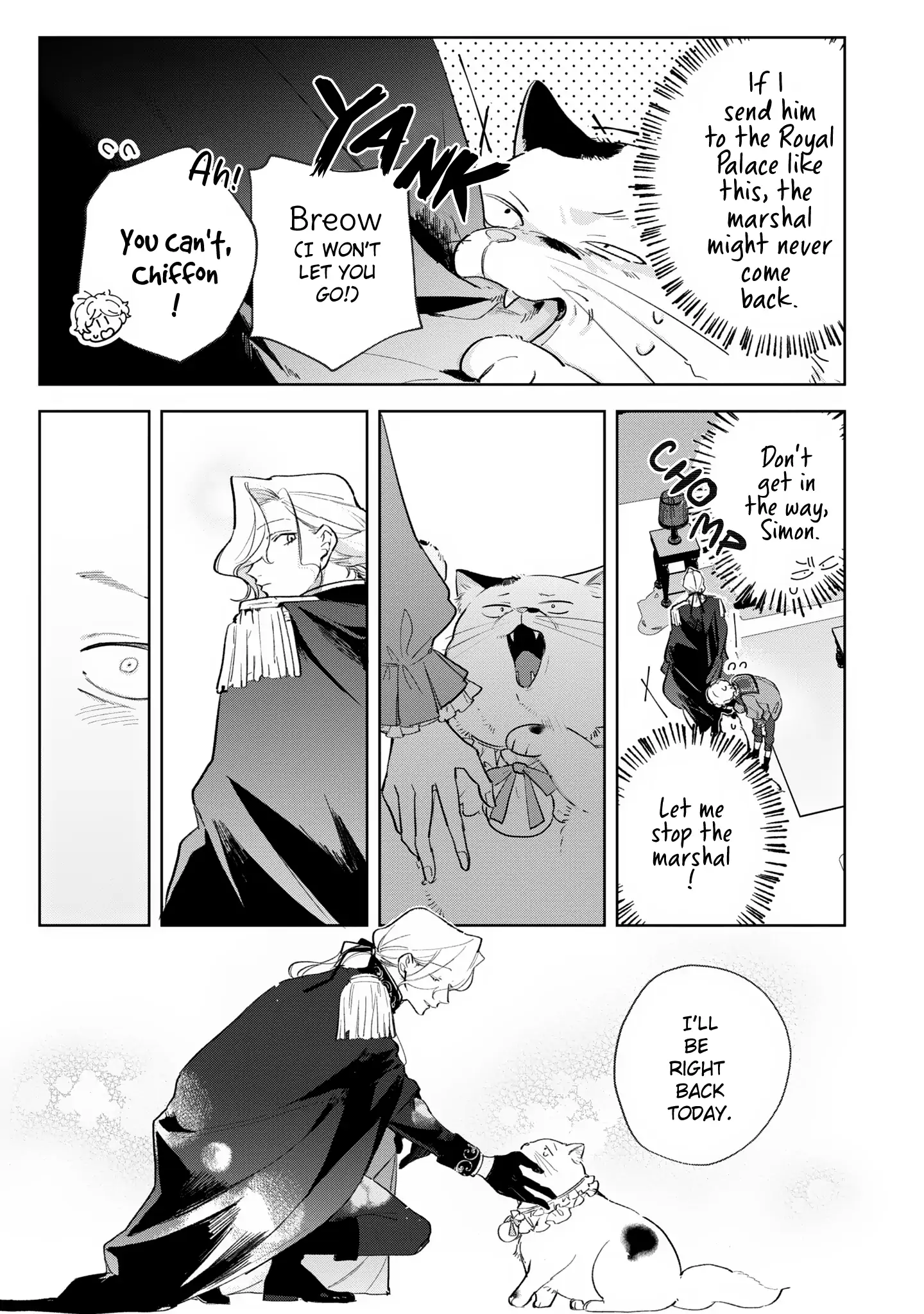 A Timid Lady was Turned into an Ugly Cat, but on the Verge of Fainting is Picked up by the Most Fearsome Military Duke - Chapter 10 - Page 13