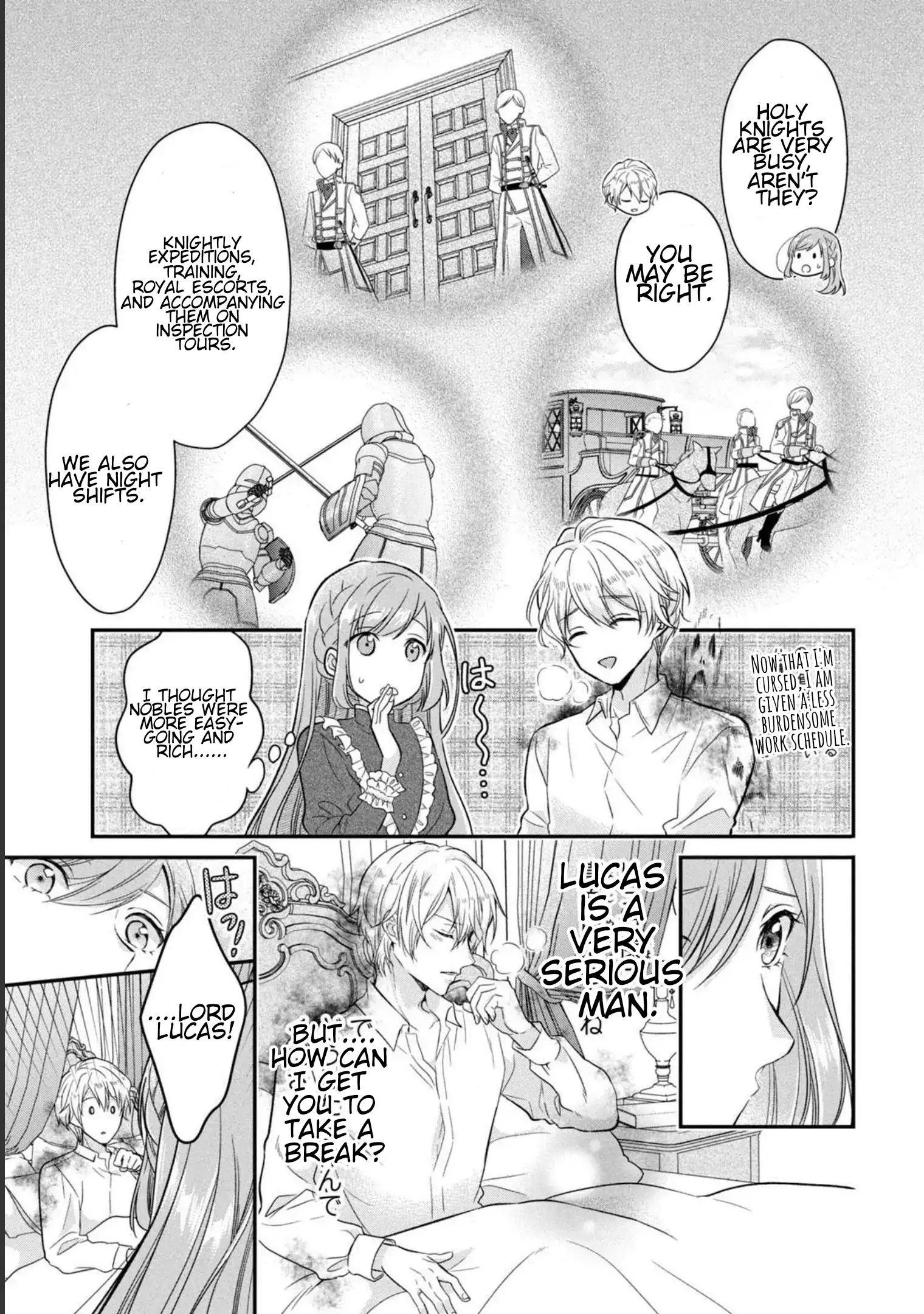 A Useless Saint and A Cursed Paladin <I Confessed to Make Memories but I was Proposed to Instead> - Chapter 3.1 - Page 7