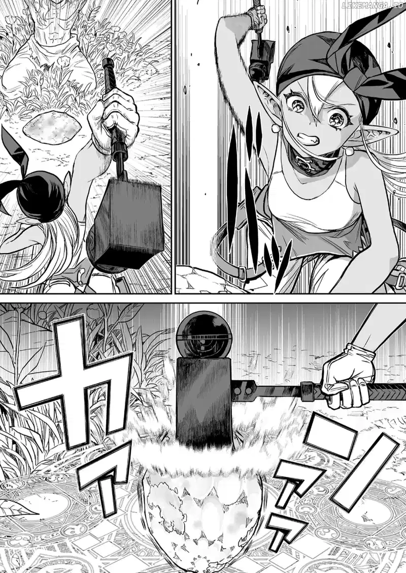 Abandoned: The Hero Who's So Strong He Breaks Every Weapon and The Elf Blacksmith - Chapter 1 - Page 33