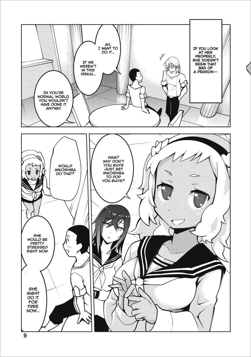 Because I was Excluded Out of the Class Transfer, I Decided Make a Classmate Harem - Chapter 6 - Page 8