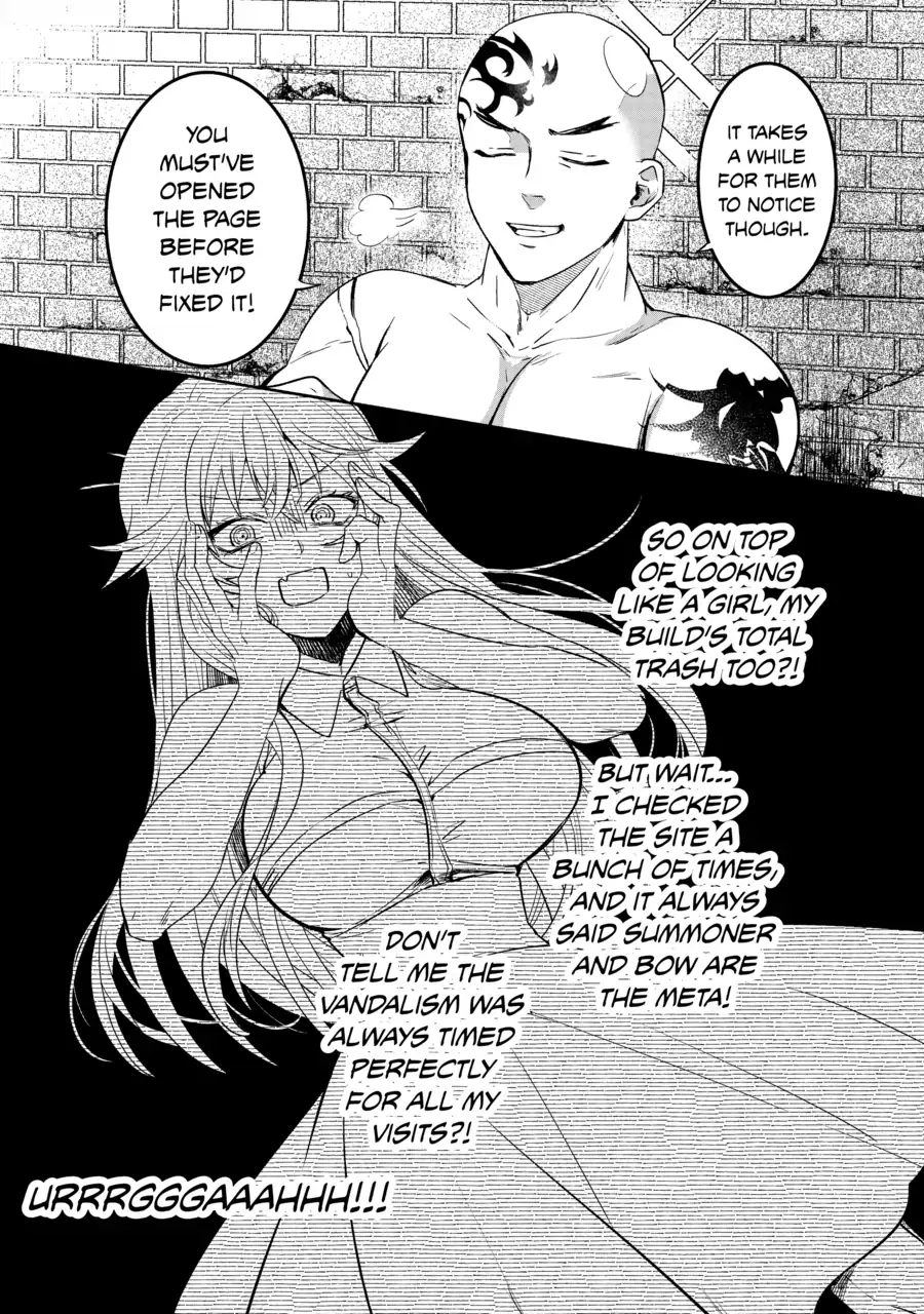 Blade Skill Online: Crushing the Competition with My Abysmal Stats, Useless Class, and Garbage Weapon! [Official] - Chapter 1 - Page 31