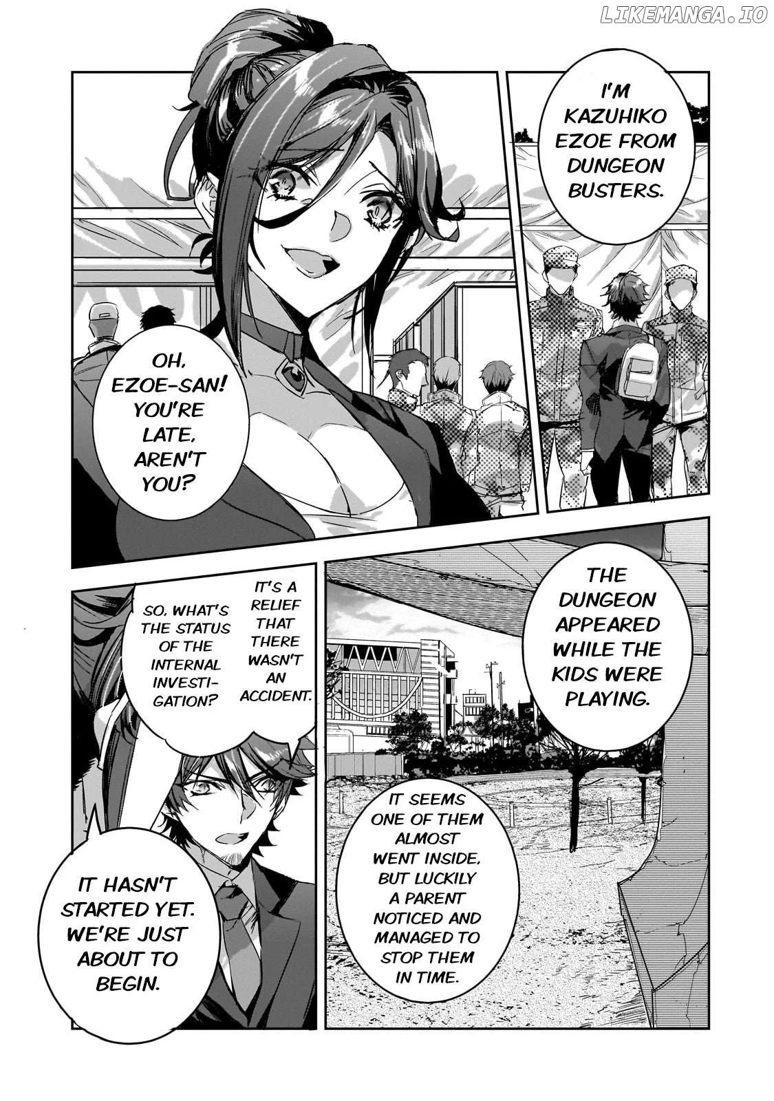 Dungeon Busters : I Am Just Middle-Aged Man, But I Save the World Because of Appeared the Dungeon in My Home Garden. - Chapter 21 - Page 3