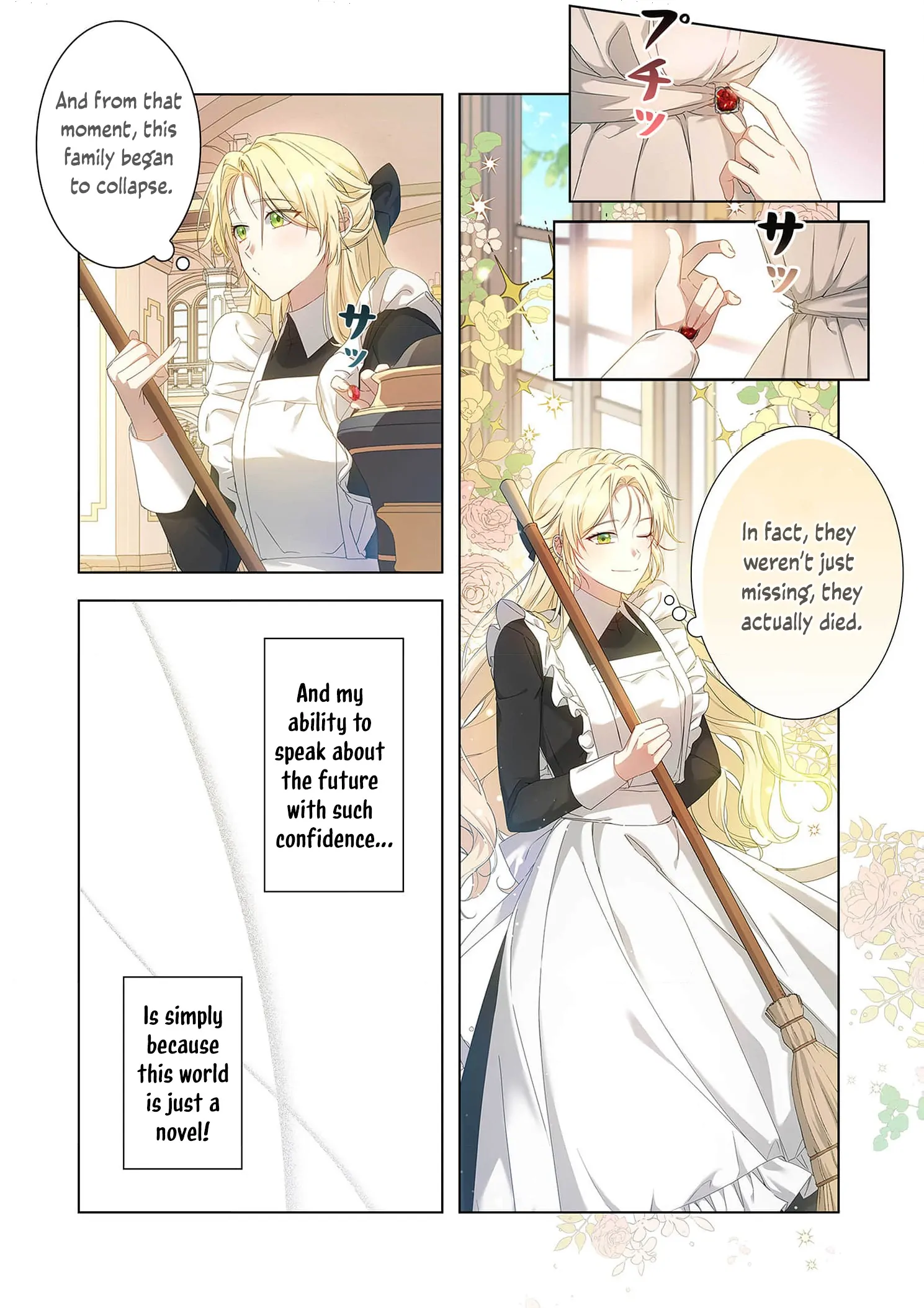 From a background character to the guardian of the marquess's heir - Chapter 1 - Page 8