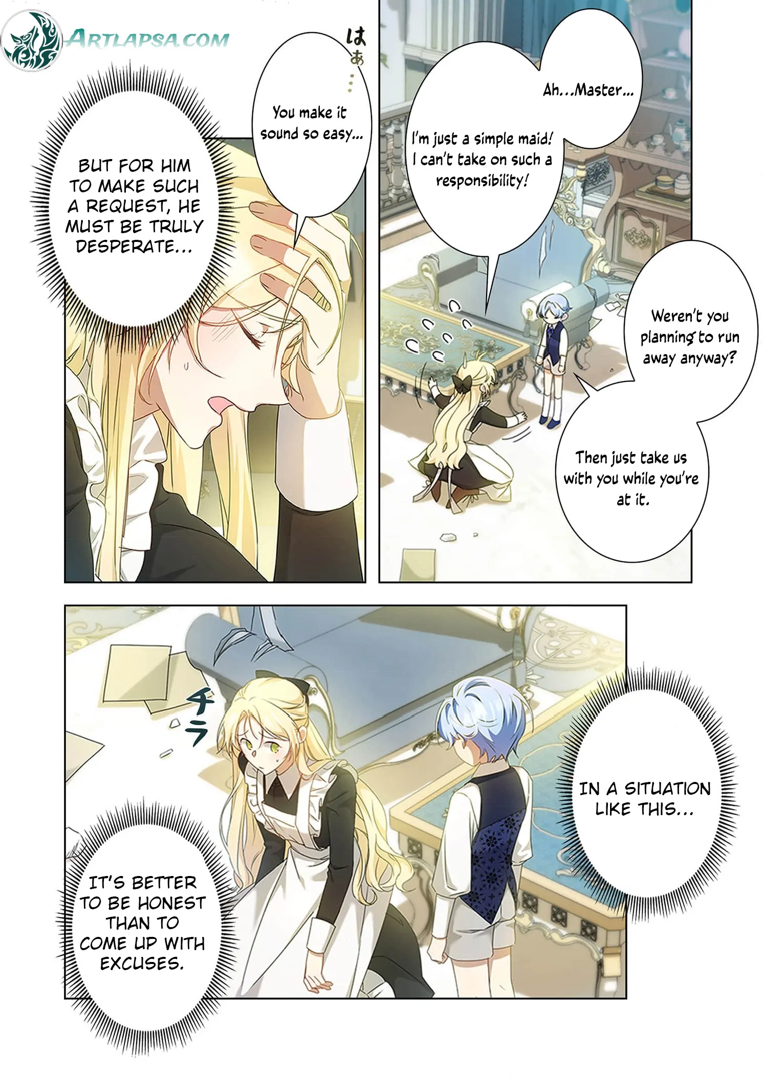 From a background character to the guardian of the marquess's heir - Chapter 1 - Page 32