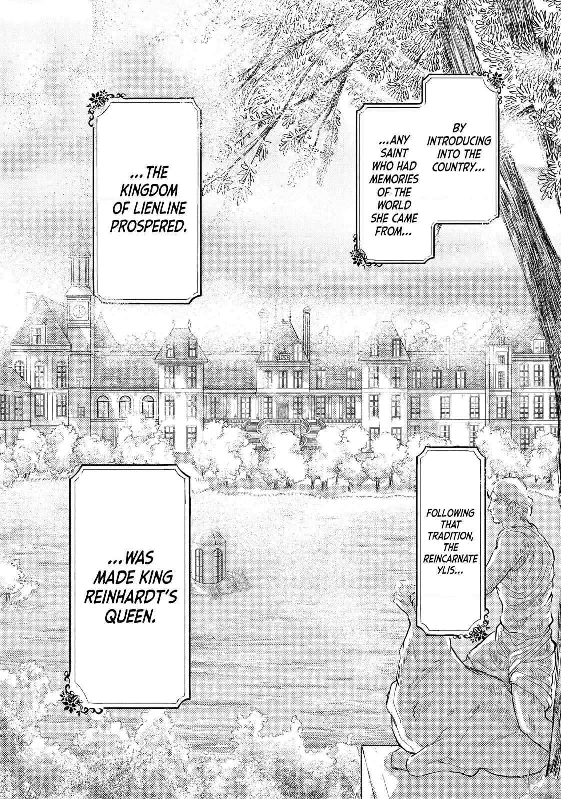 Her Majesty Wants a Divorce: Now that a Saint has Come from Another World, I Suppose I'm No Longer Needed, Right? - Chapter 1 - Page 2