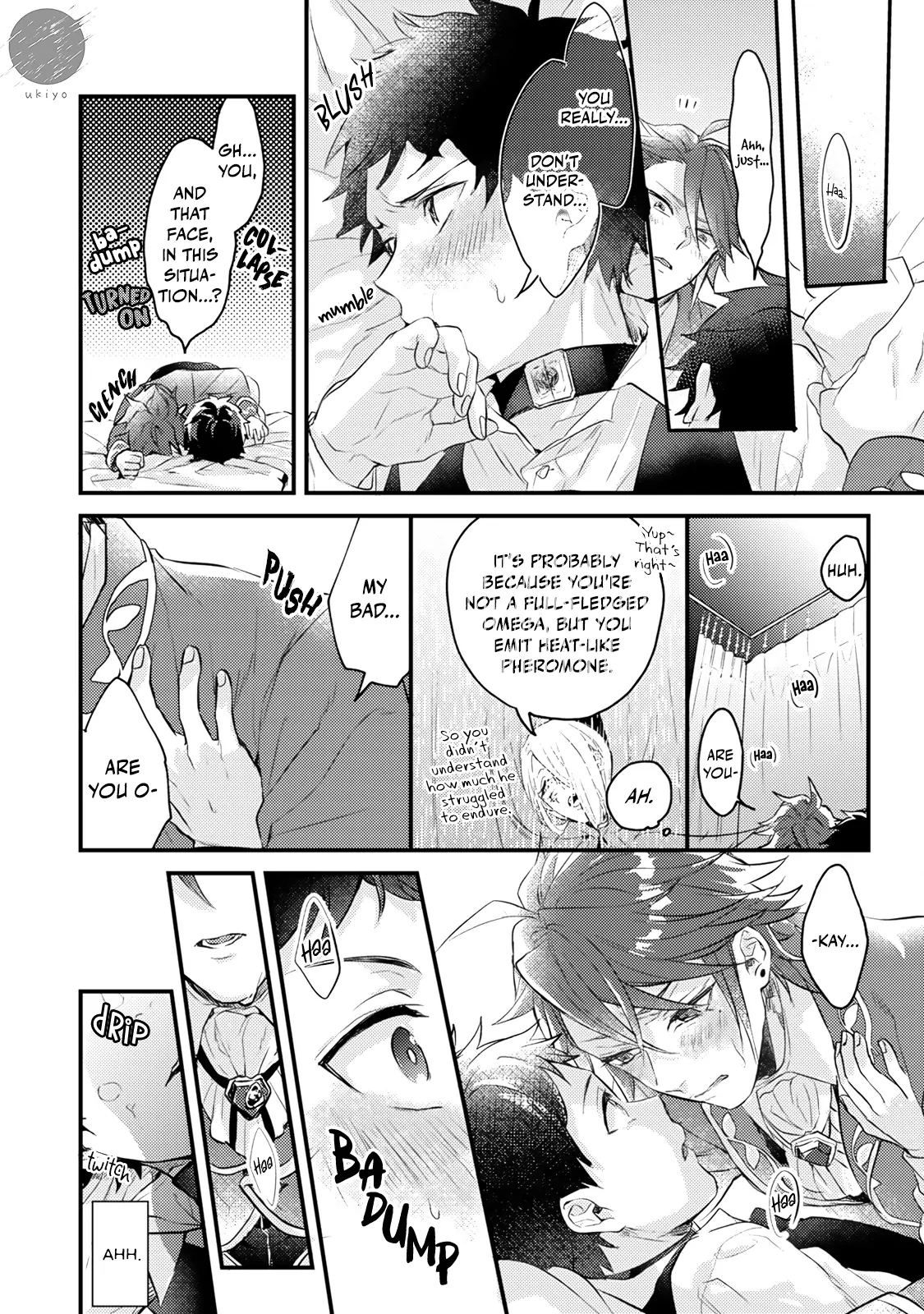 I Don't Want to Be Just an Ω Omega! ~I Was in My Sister's BL Manga When I Reincarnated in Another World~ - Chapter 5 - Page 40