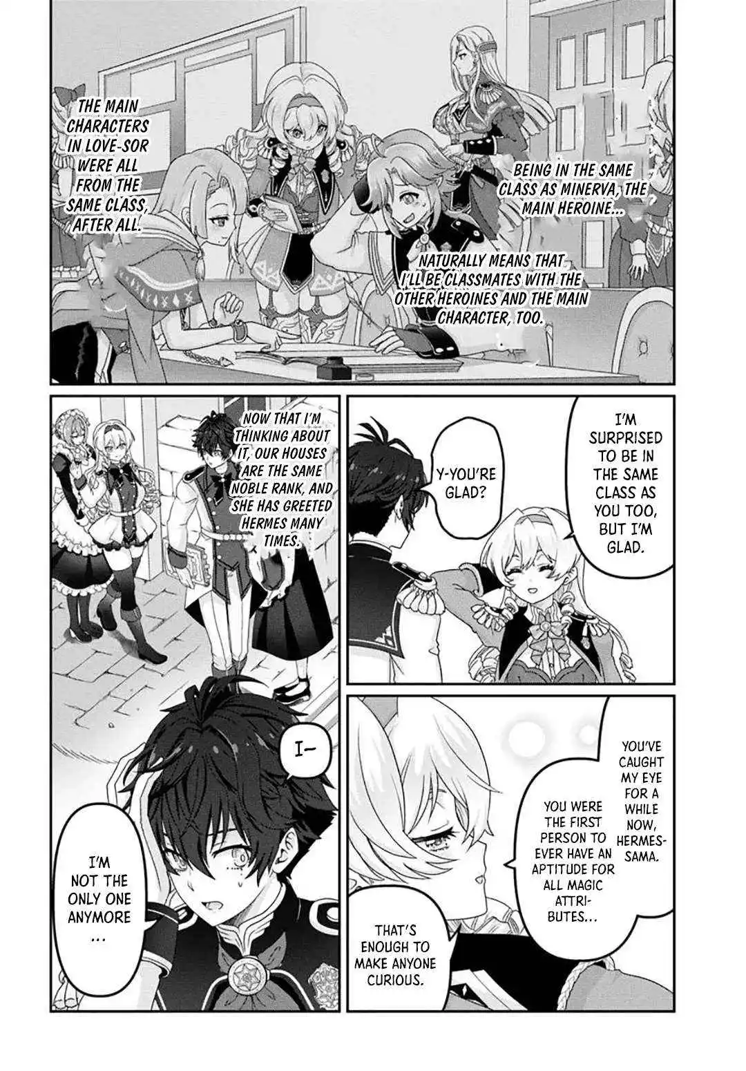 I May Just Be a Mob Character, but I'll Aim to Be the Strongest! ~Reincarnated Into a Game World, I Strive for Power on My Terms~ - Chapter 4 - Page 11