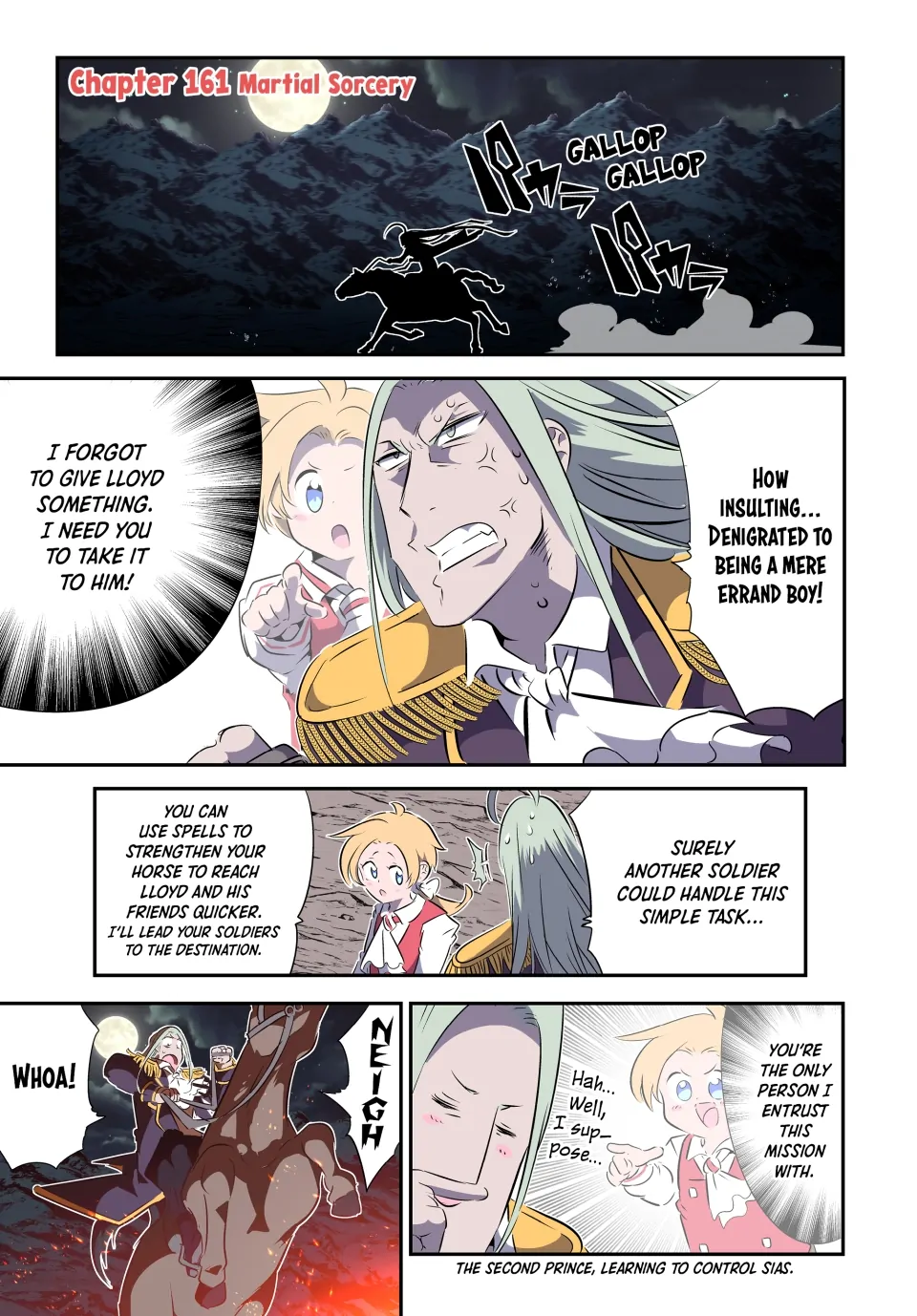 I Was Reincarnated as the 7th Prince so I Can Take My Time Perfecting My Magical Ability (Official) - Chapter 161 - Page 1
