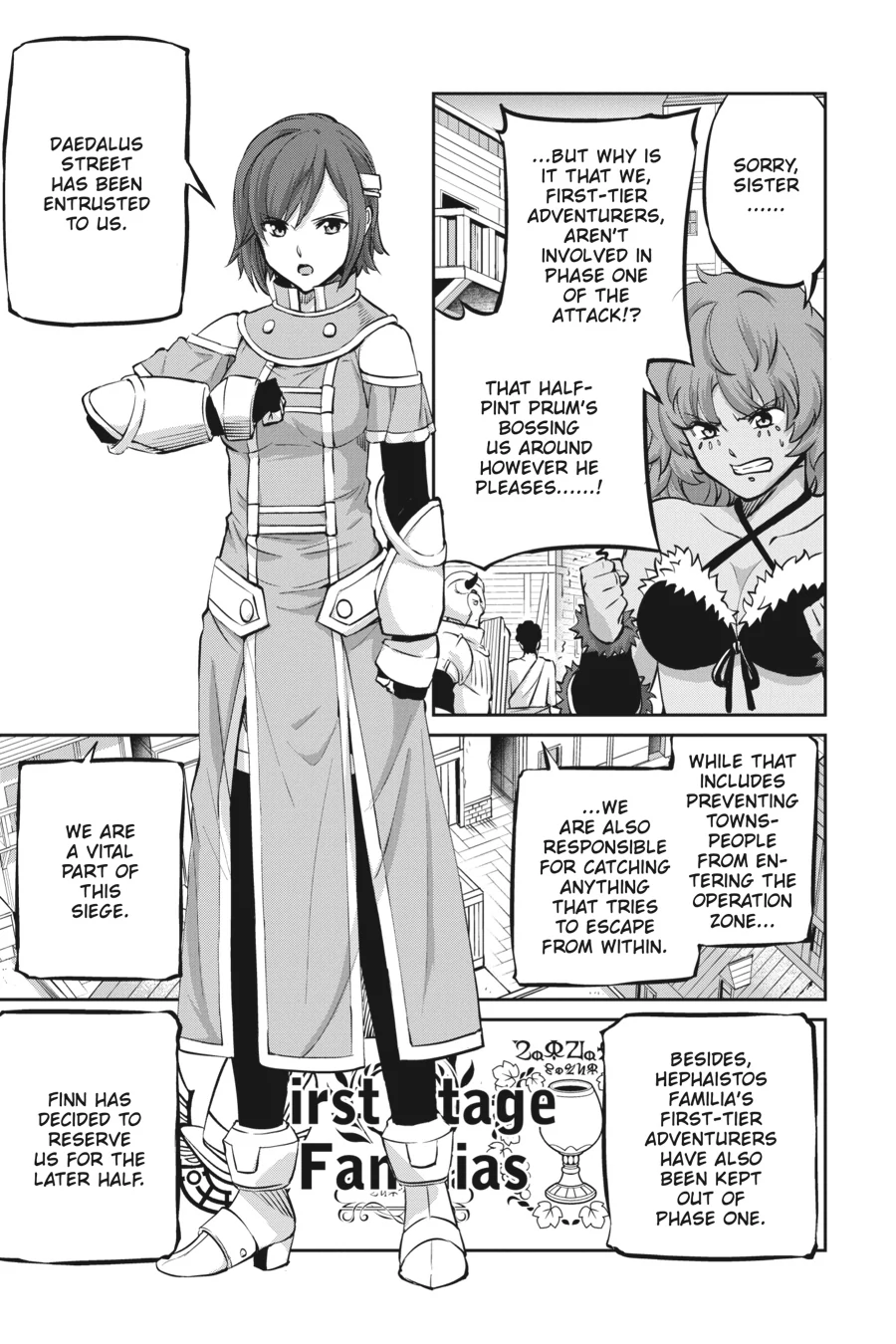 Is It Wrong to Try to Pick Up Girls in a Dungeon? On the Side: Sword Oratoria (Official) - Chapter 100 - Page 21