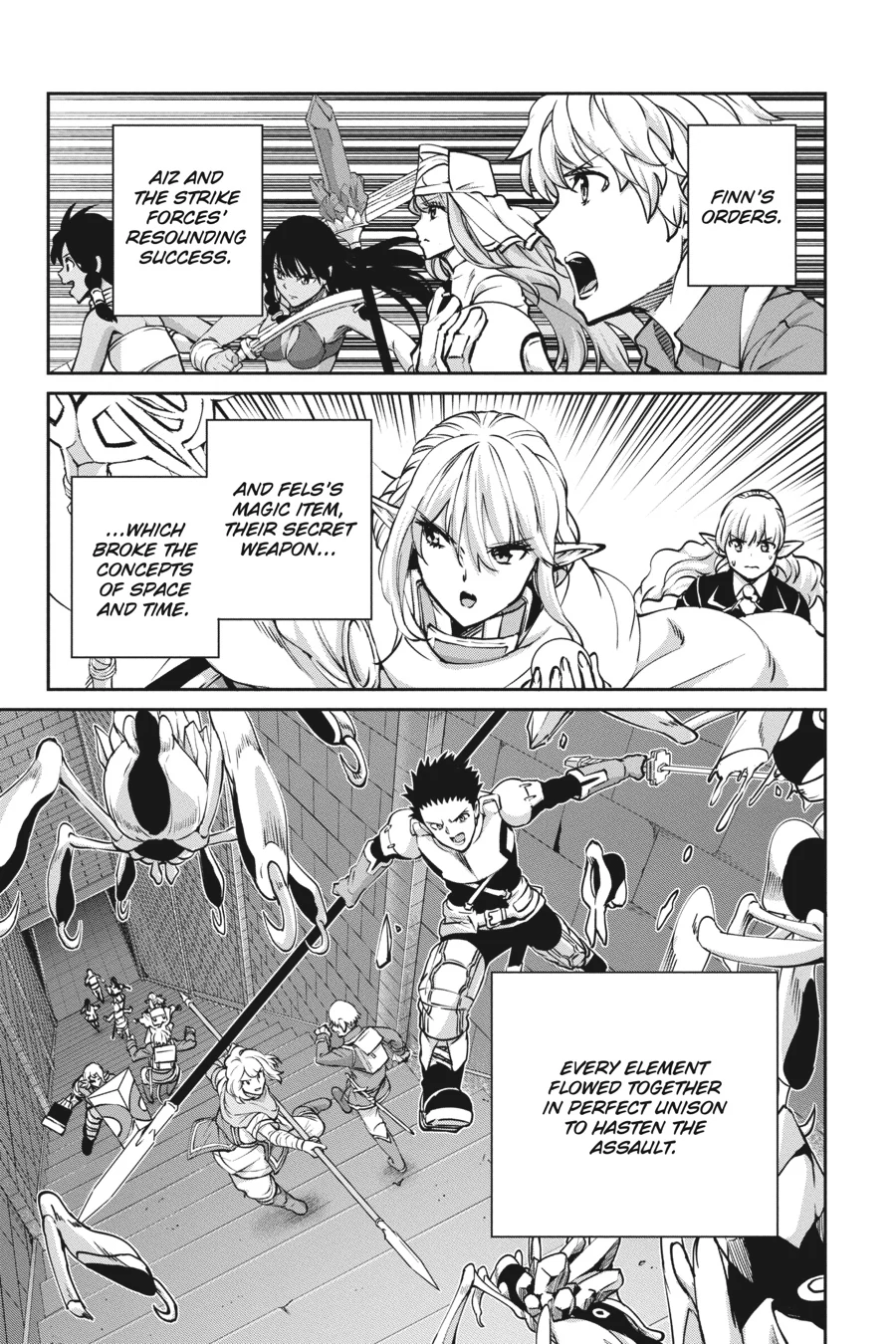 Is It Wrong to Try to Pick Up Girls in a Dungeon? On the Side: Sword Oratoria (Official) - Chapter 102 - Page 34