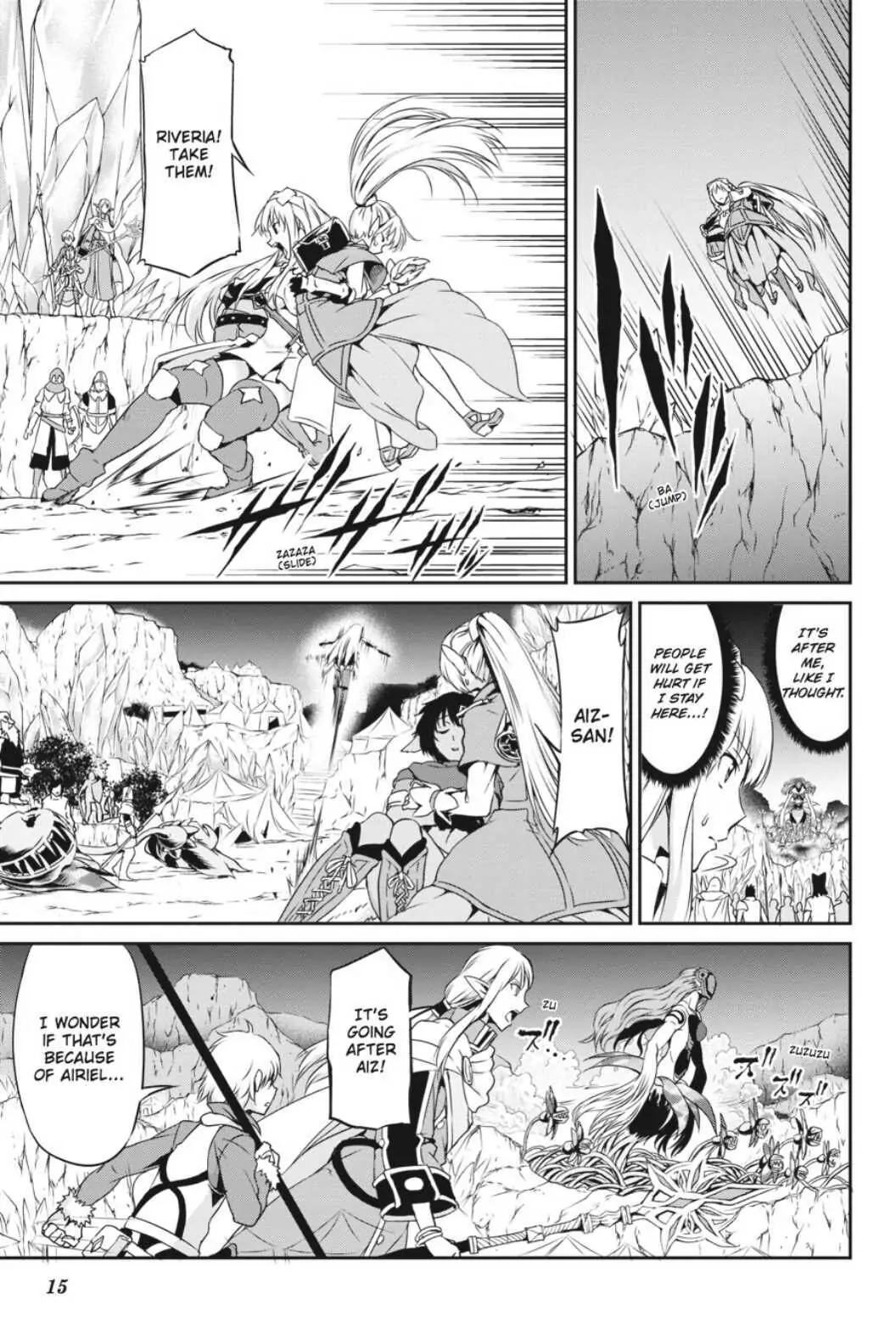 Is It Wrong to Try to Pick Up Girls in a Dungeon? On the Side: Sword Oratoria (Official) - Chapter 13 - Page 15