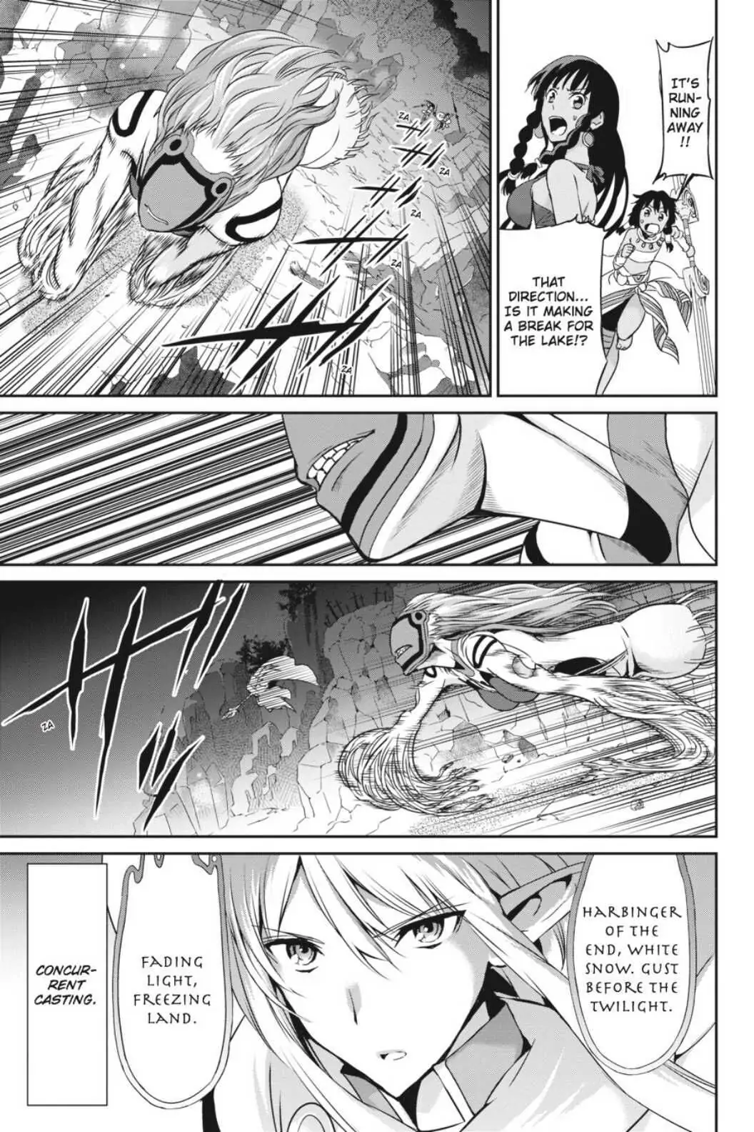 Is It Wrong to Try to Pick Up Girls in a Dungeon? On the Side: Sword Oratoria (Official) - Chapter 13 - Page 31