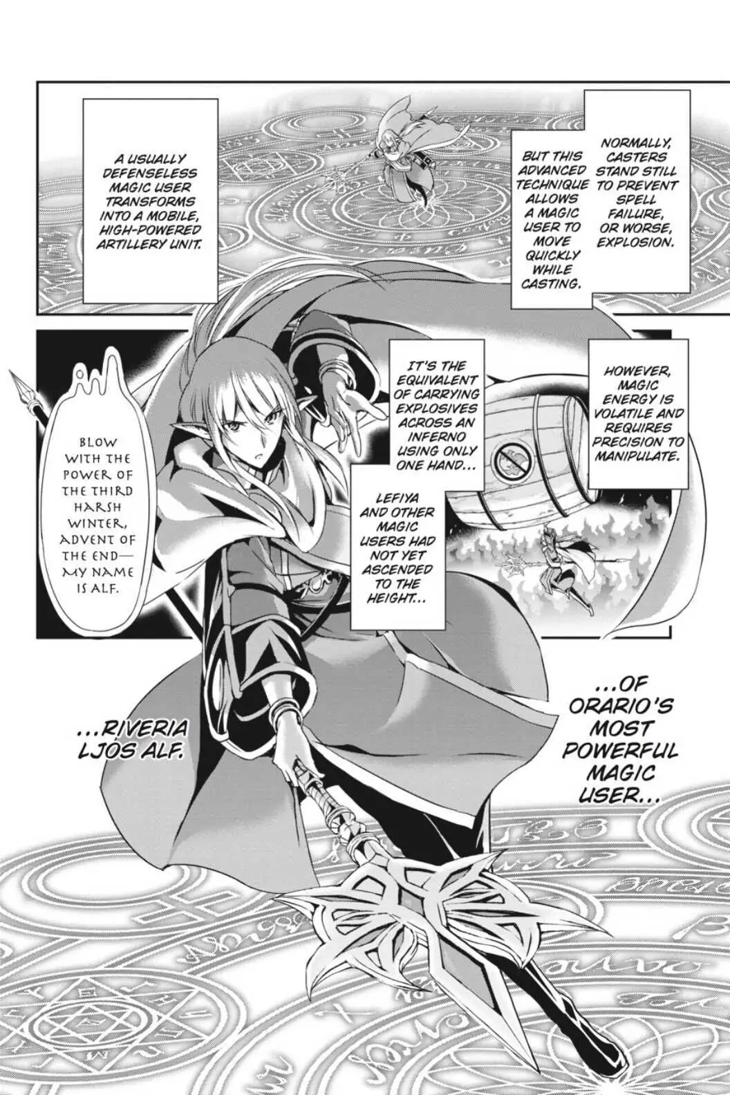 Is It Wrong to Try to Pick Up Girls in a Dungeon? On the Side: Sword Oratoria (Official) - Chapter 13 - Page 32