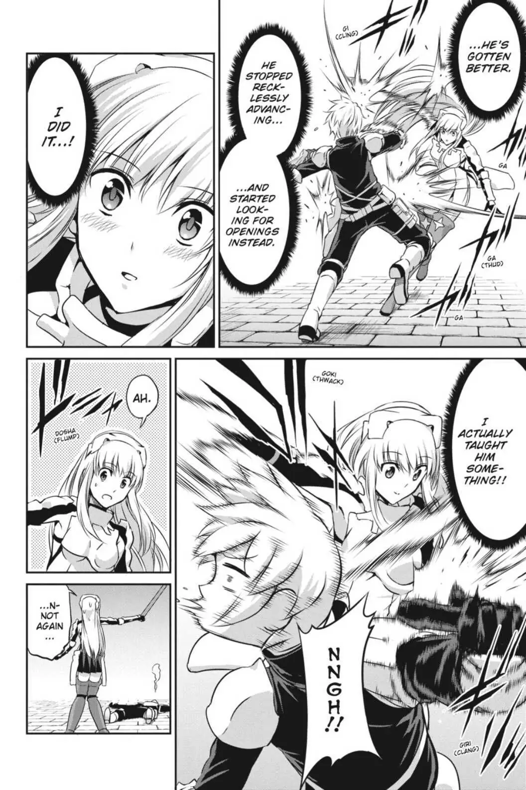 Is It Wrong to Try to Pick Up Girls in a Dungeon? On the Side: Sword Oratoria (Official) - Chapter 30 - Page 34