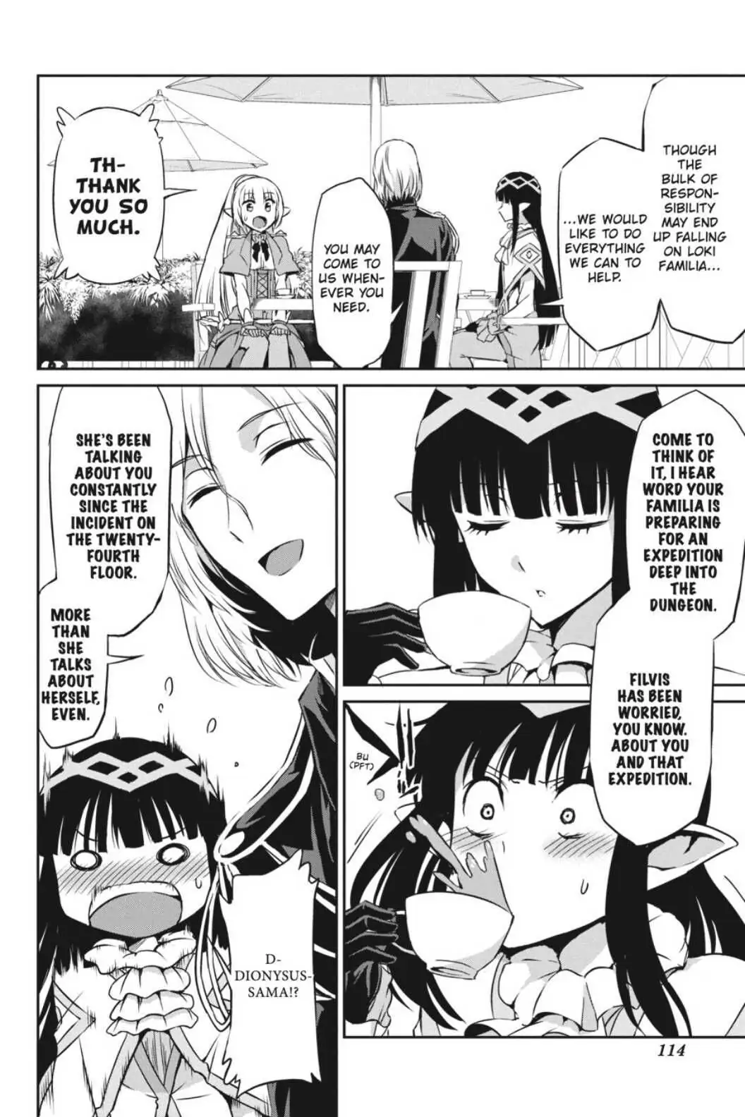Is It Wrong to Try to Pick Up Girls in a Dungeon? On the Side: Sword Oratoria (Official) - Chapter 31 - Page 16