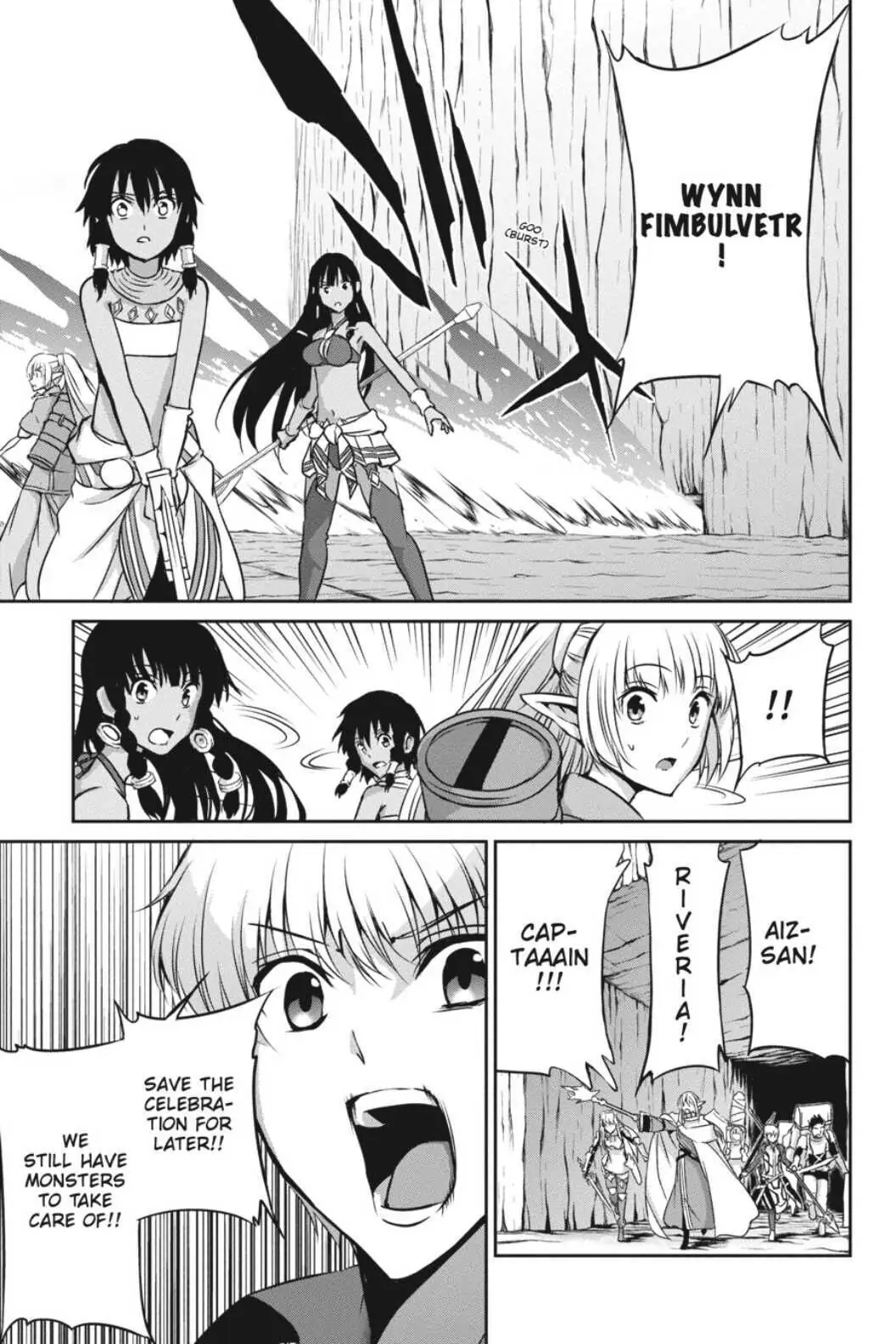 Is It Wrong to Try to Pick Up Girls in a Dungeon? On the Side: Sword Oratoria (Official) - Chapter 38 - Page 31