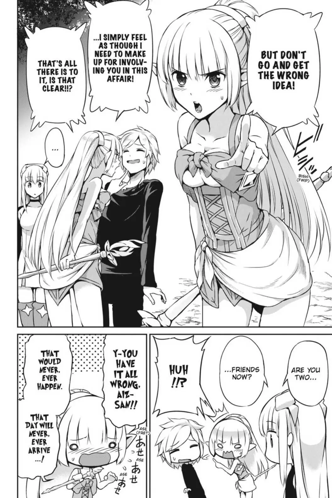 Is It Wrong to Try to Pick Up Girls in a Dungeon? On the Side: Sword Oratoria (Official) - Chapter 47 - Page 34