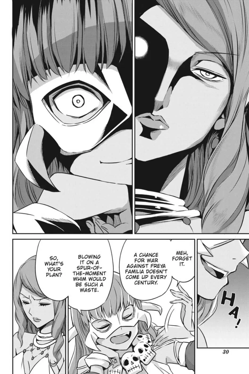 Is It Wrong to Try to Pick Up Girls in a Dungeon? On the Side: Sword Oratoria (Official) - Chapter 51 - Page 30