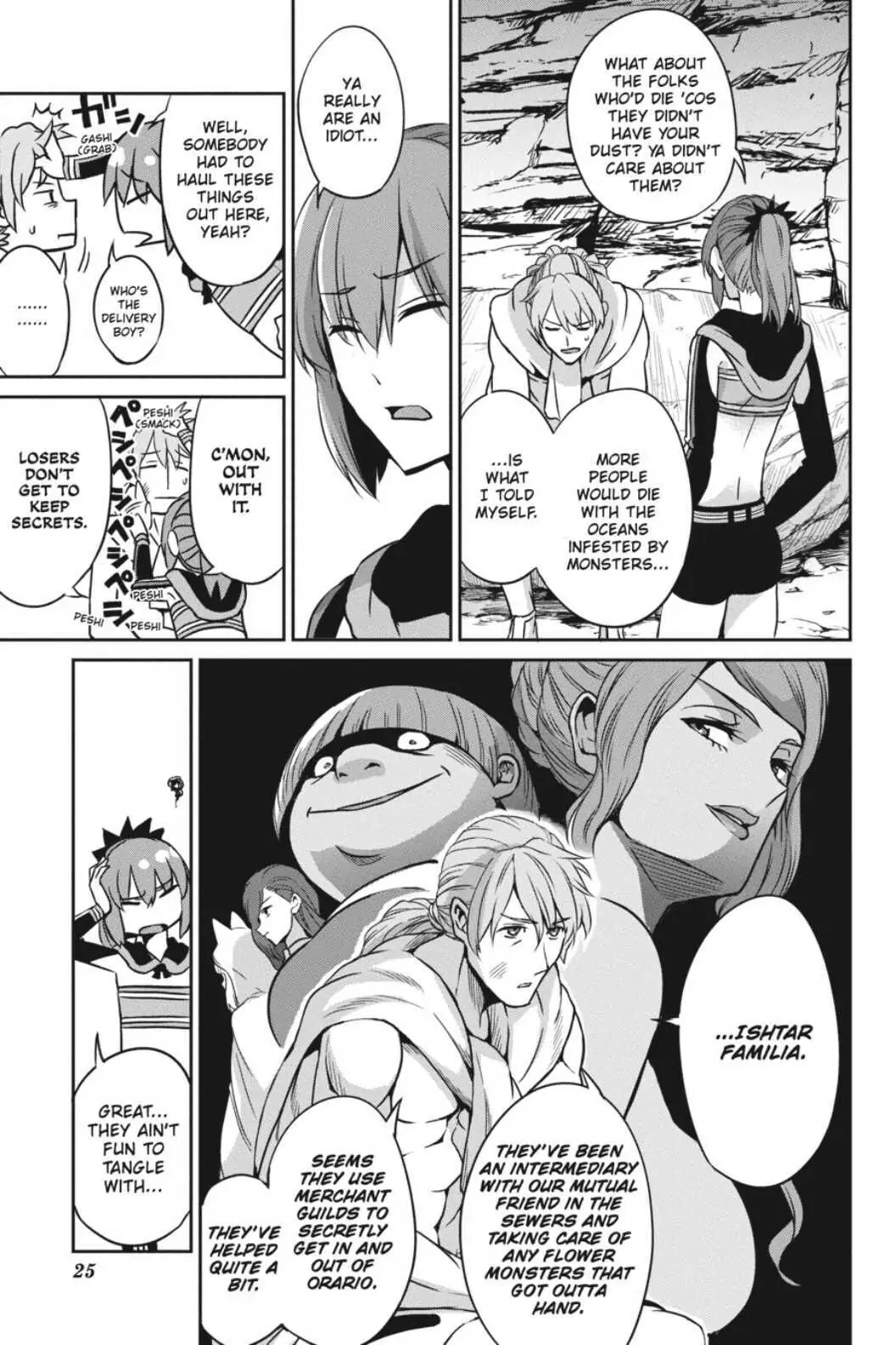 Is It Wrong to Try to Pick Up Girls in a Dungeon? On the Side: Sword Oratoria (Official) - Chapter 56 - Page 25