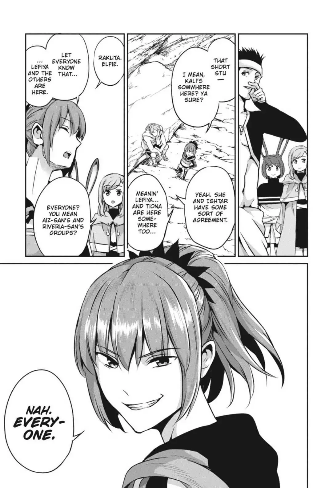 Is It Wrong to Try to Pick Up Girls in a Dungeon? On the Side: Sword Oratoria (Official) - Chapter 56 - Page 27