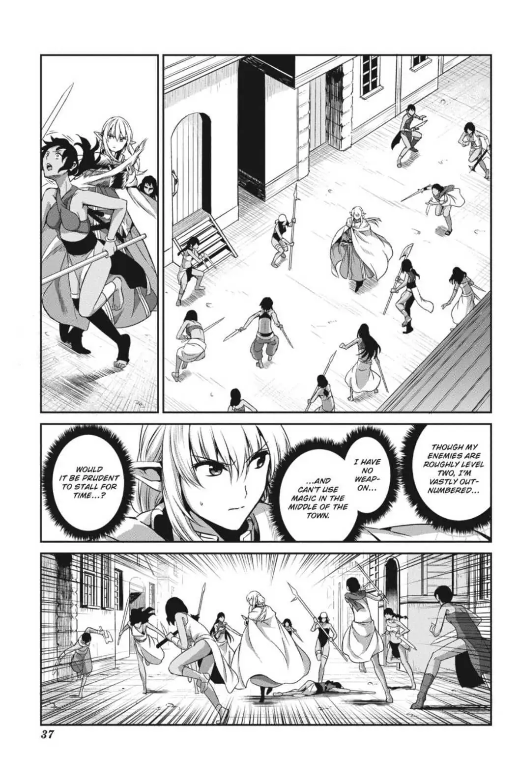Is It Wrong to Try to Pick Up Girls in a Dungeon? On the Side: Sword Oratoria (Official) - Chapter 57 - Page 1