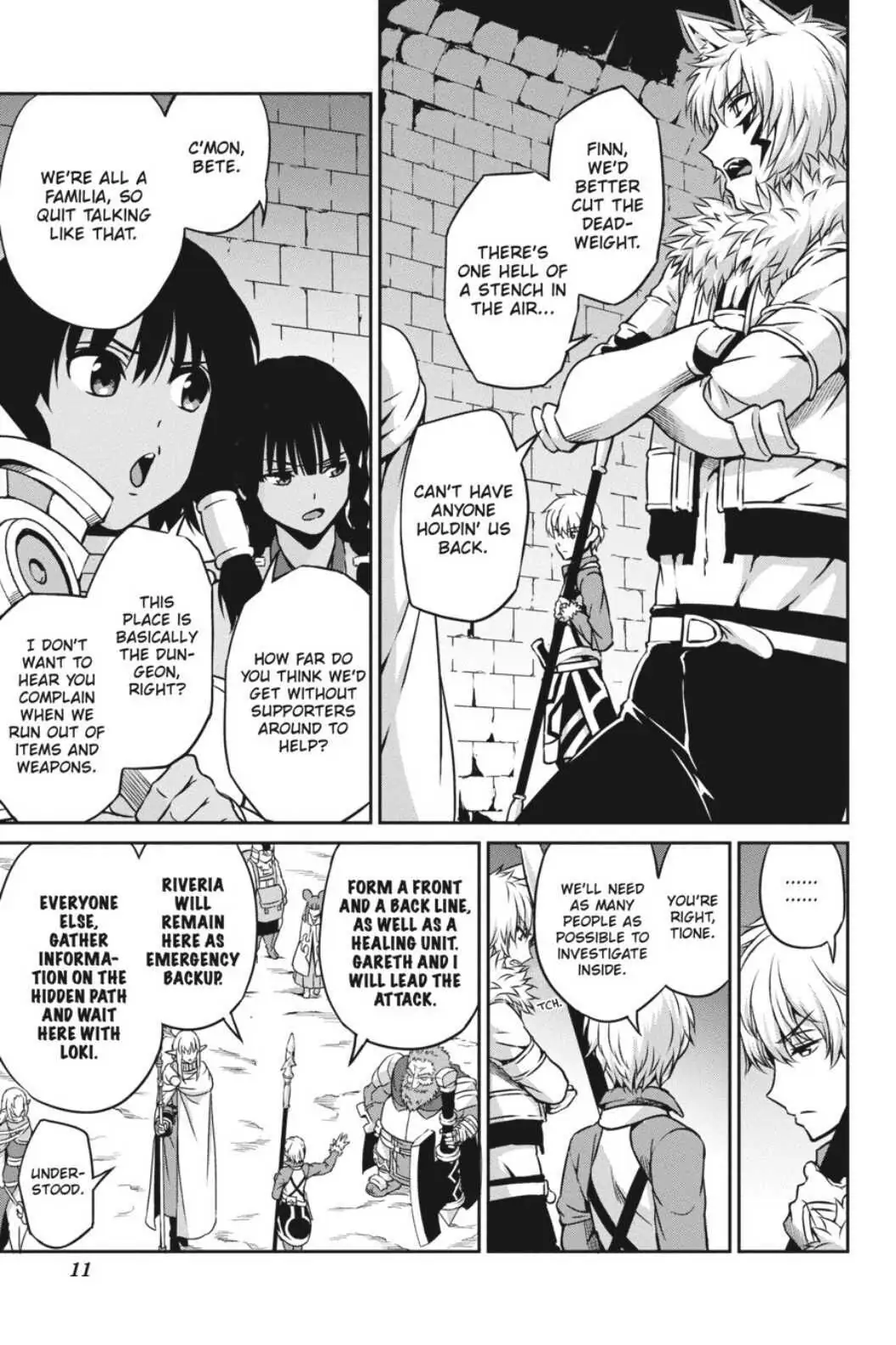 Is It Wrong to Try to Pick Up Girls in a Dungeon? On the Side: Sword Oratoria (Official) - Chapter 61 - Page 12