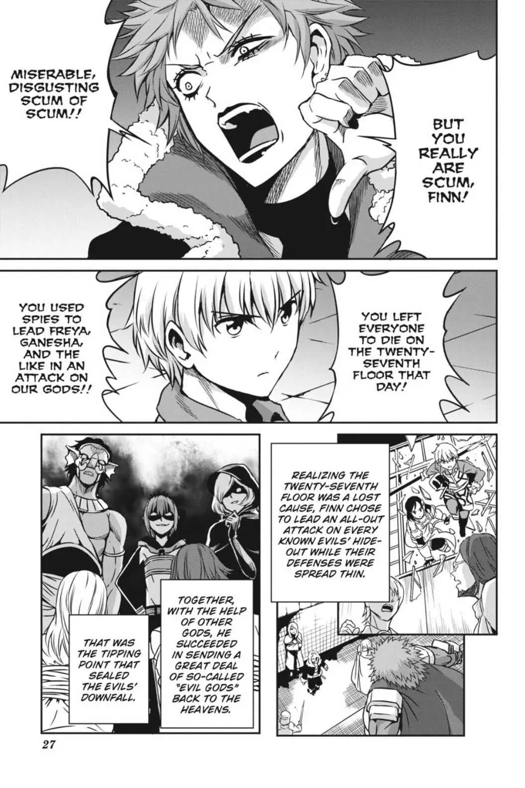 Is It Wrong to Try to Pick Up Girls in a Dungeon? On the Side: Sword Oratoria (Official) - Chapter 61 - Page 28