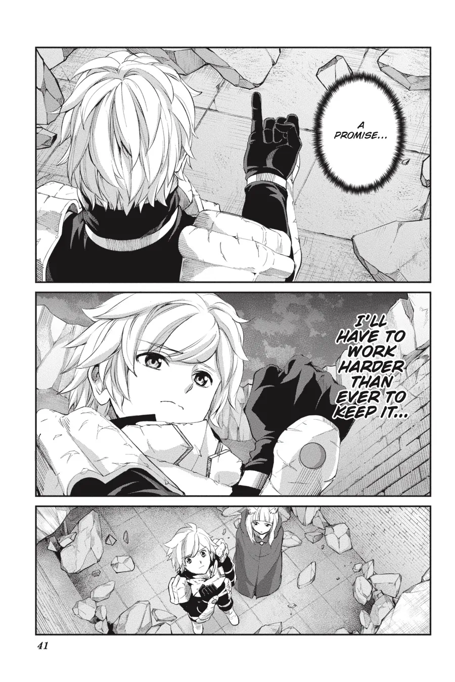 Is It Wrong to Try to Pick Up Girls in a Dungeon? On the Side: Sword Oratoria (Official) - Chapter 91 - Page 43