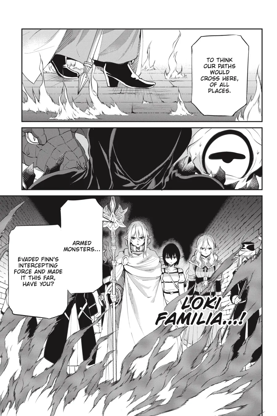 Is It Wrong to Try to Pick Up Girls in a Dungeon? On the Side: Sword Oratoria (Official) - Chapter 92 - Page 39