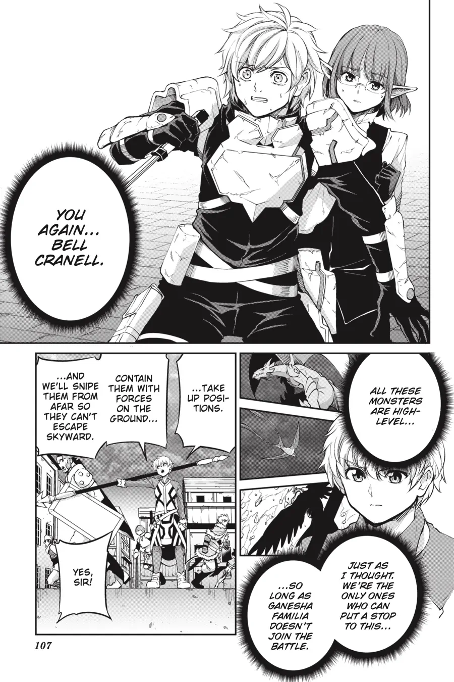 Is It Wrong to Try to Pick Up Girls in a Dungeon? On the Side: Sword Oratoria (Official) - Chapter 93 - Page 3