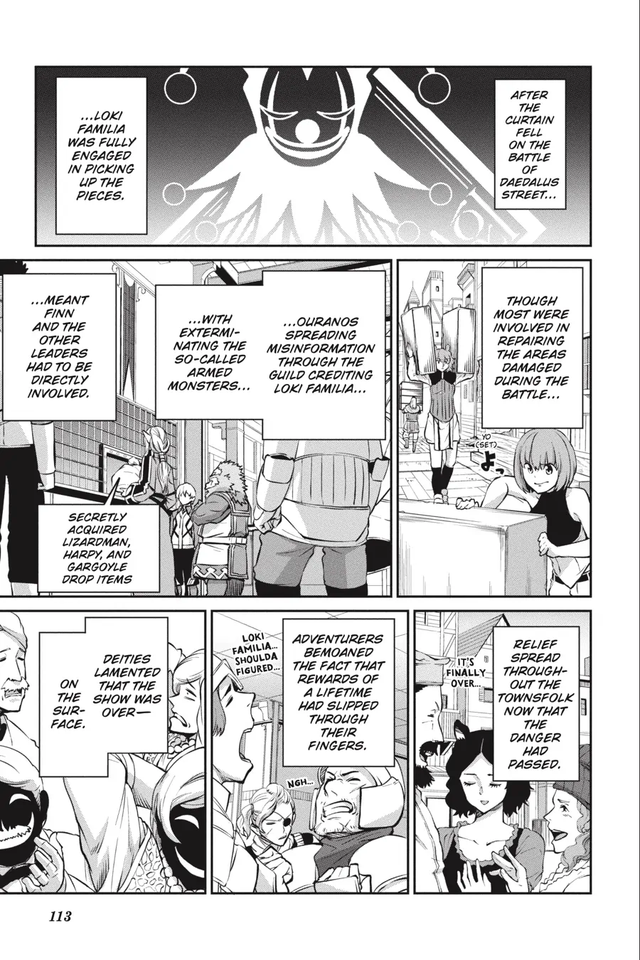 Is It Wrong to Try to Pick Up Girls in a Dungeon? On the Side: Sword Oratoria (Official) - Chapter 97 - Page 3