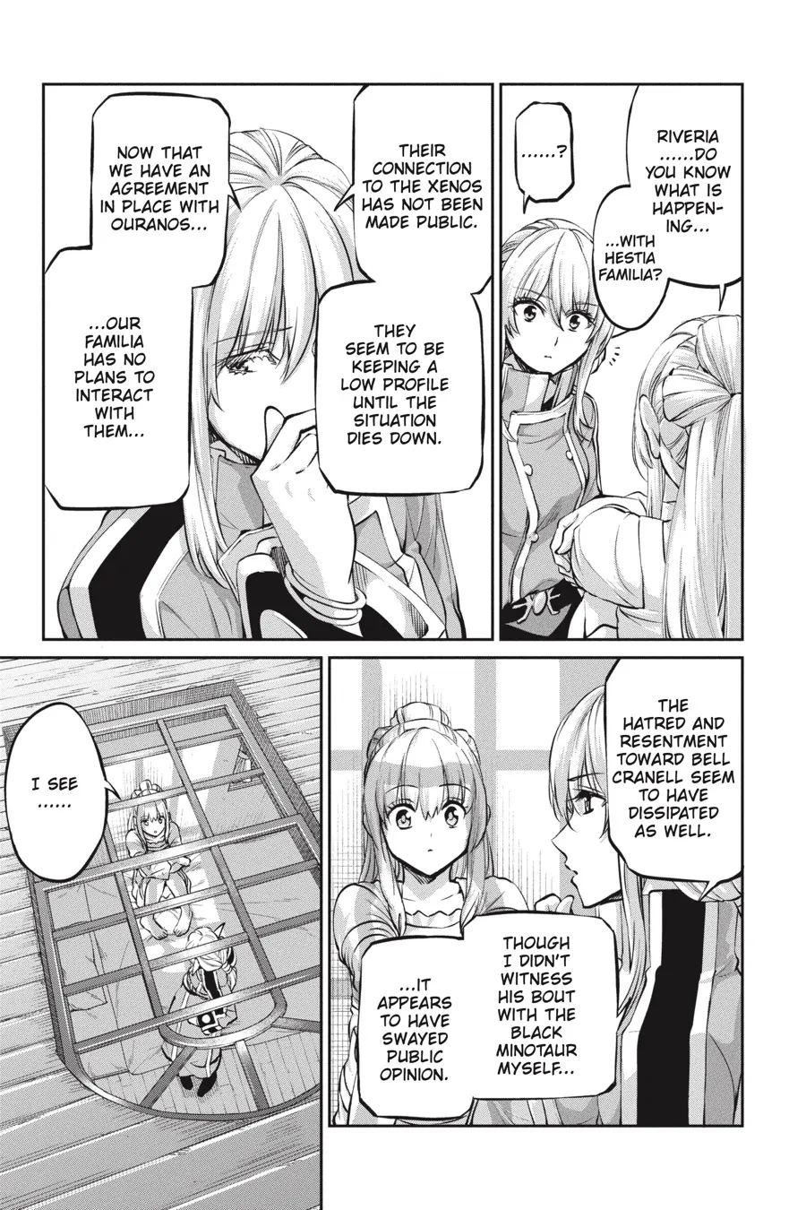 Is It Wrong to Try to Pick Up Girls in a Dungeon? On the Side: Sword Oratoria (Official) - Chapter 97 - Page 43
