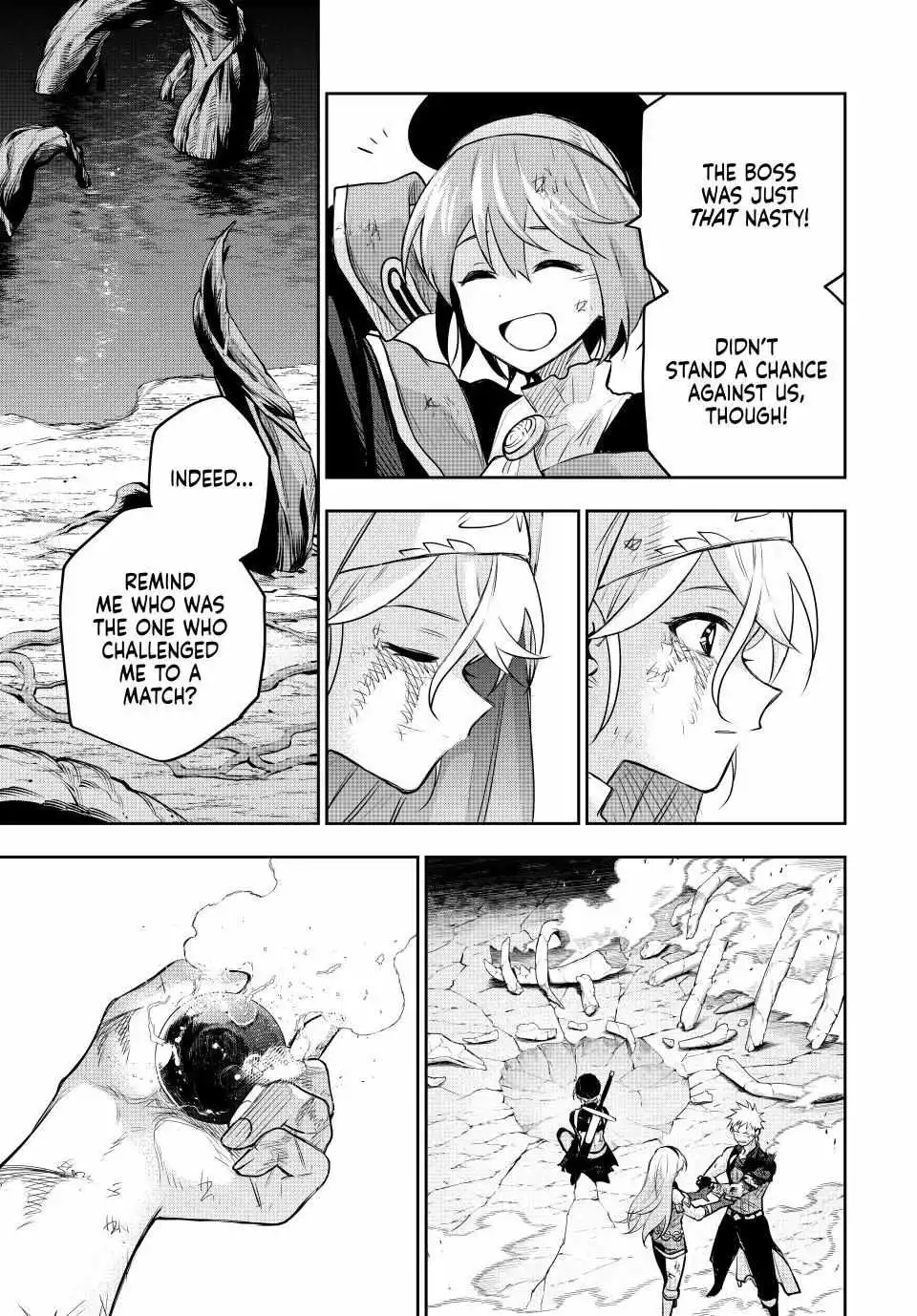 Mikata ga Yowasugite Hojo Mahou ni Tesshiteita Kyuutei Mahoushi, Tsuihou Sarete Saikyou wo Mezashimasu - Chapter 144 - Page 5
