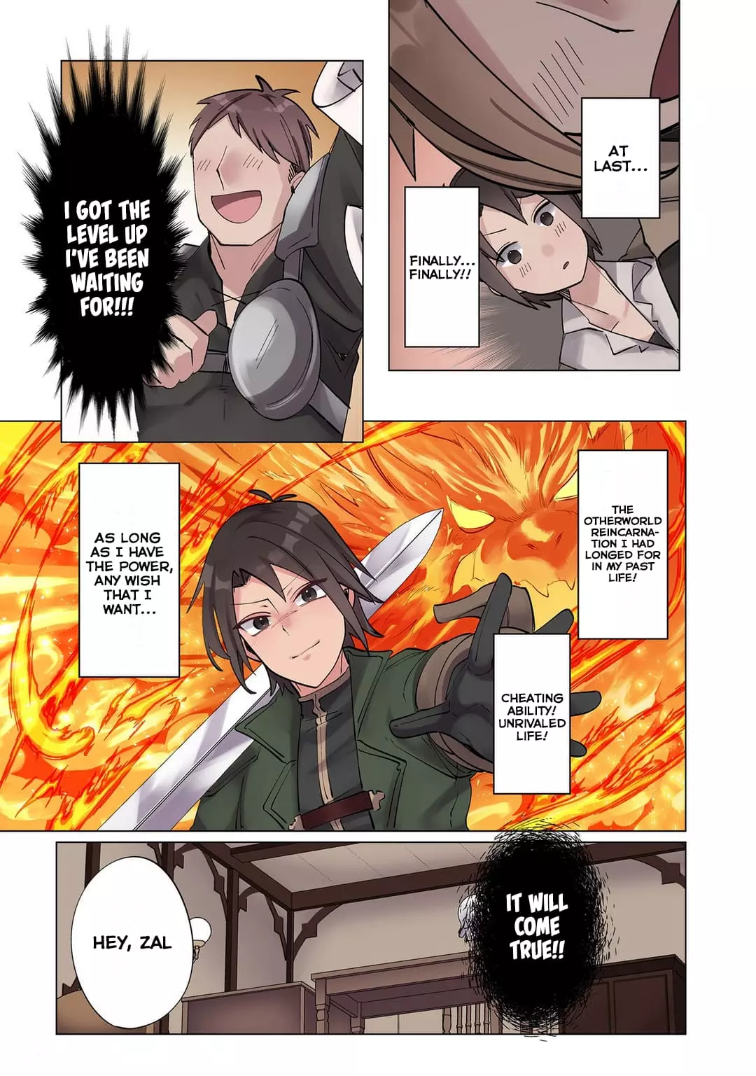 My Level Up is Strange!: Reincarnation of a Great Man in a Different World - Chapter 6 - Page 3