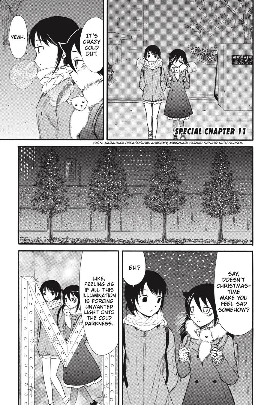 No Matter How I Look at It, It's You Guys' Fault I'm Not Popular! (Official) - Chapter 199.5 - Page 1
