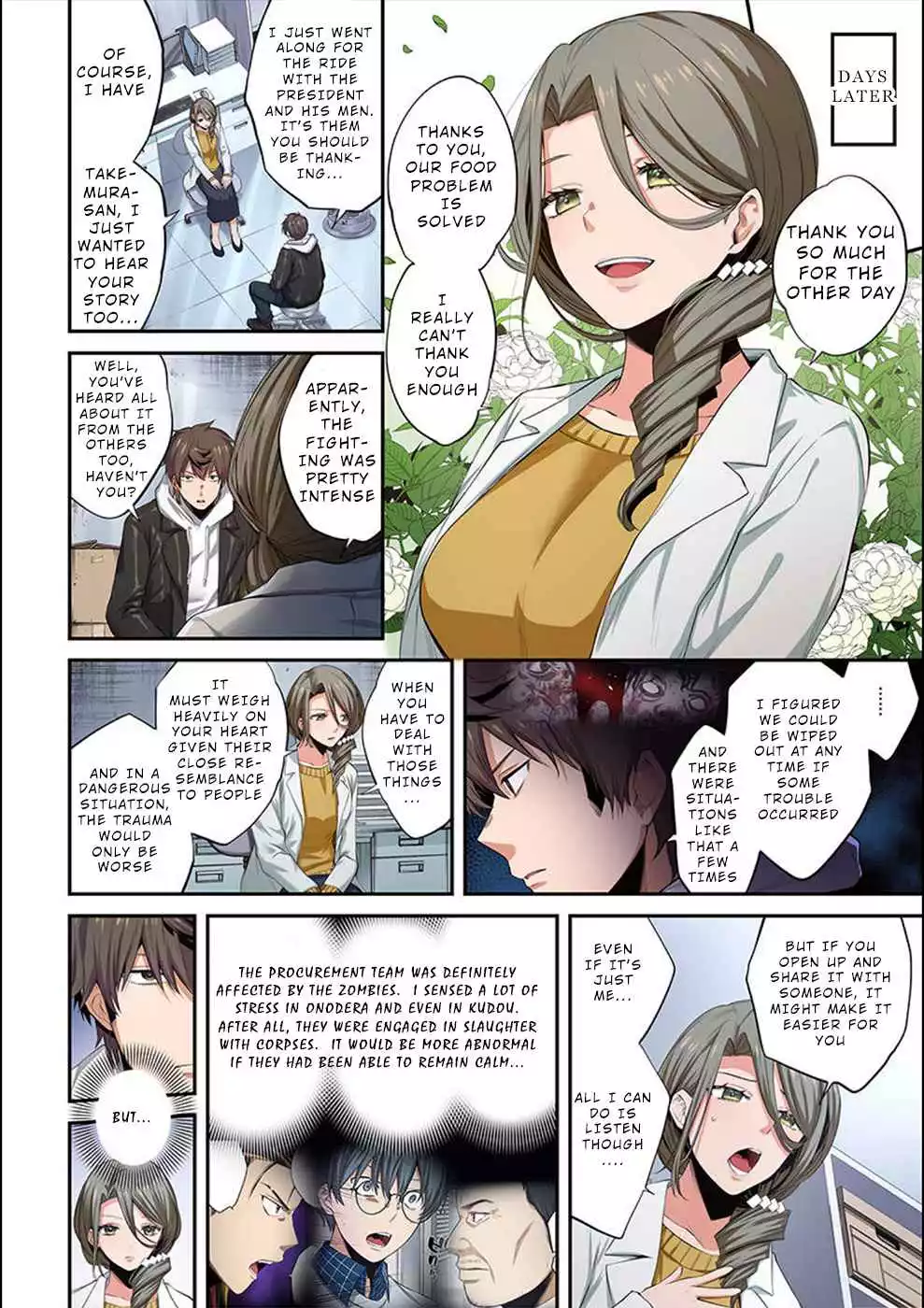 Only I Am Not Attacked in a World Overflowing With Zombies - Chapter 14 - Page 5