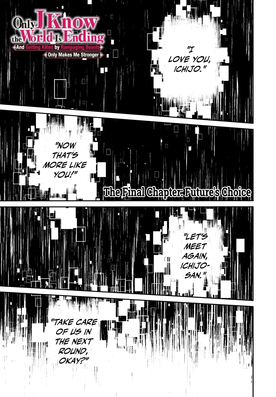 Only I Know the World Is Ending and Getting Killed by Rampaging Beasts Only Makes Me Stronger [Official] - Chapter 107 - Page 1