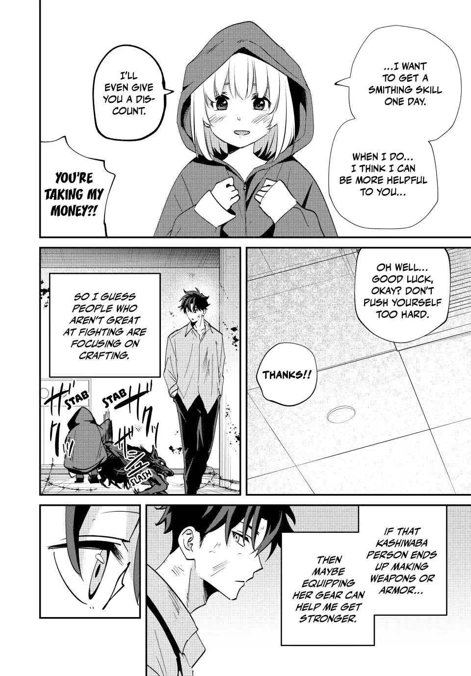 Only I Know the World Is Ending and Getting Killed by Rampaging Beasts Only Makes Me Stronger [Official] - Chapter 19 - Page 4
