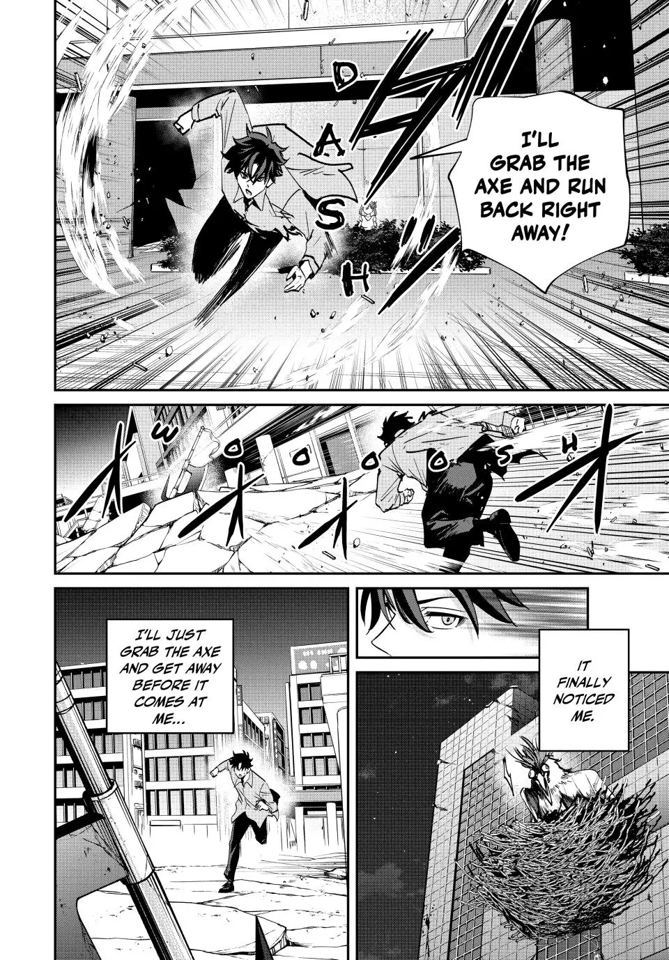 Only I Know the World Is Ending and Getting Killed by Rampaging Beasts Only Makes Me Stronger [Official] - Chapter 19 - Page 12