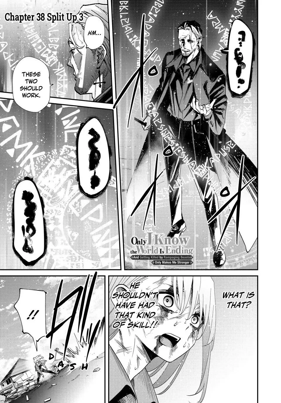 Only I Know the World Is Ending and Getting Killed by Rampaging Beasts Only Makes Me Stronger [Official] - Chapter 38 - Page 1