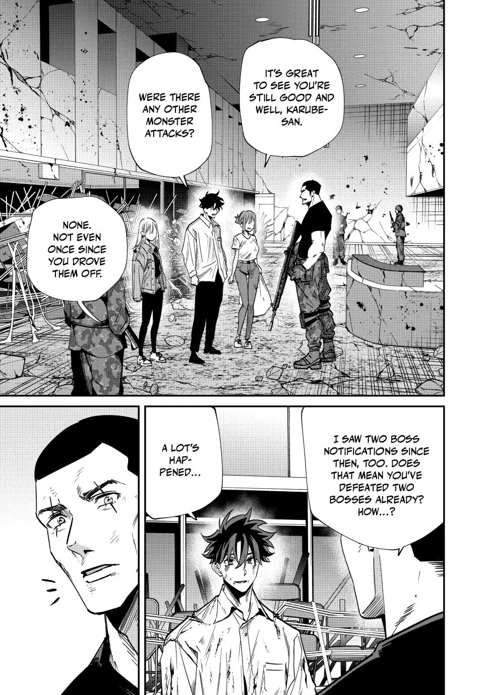 Only I Know the World Is Ending and Getting Killed by Rampaging Beasts Only Makes Me Stronger [Official] - Chapter 41 - Page 3