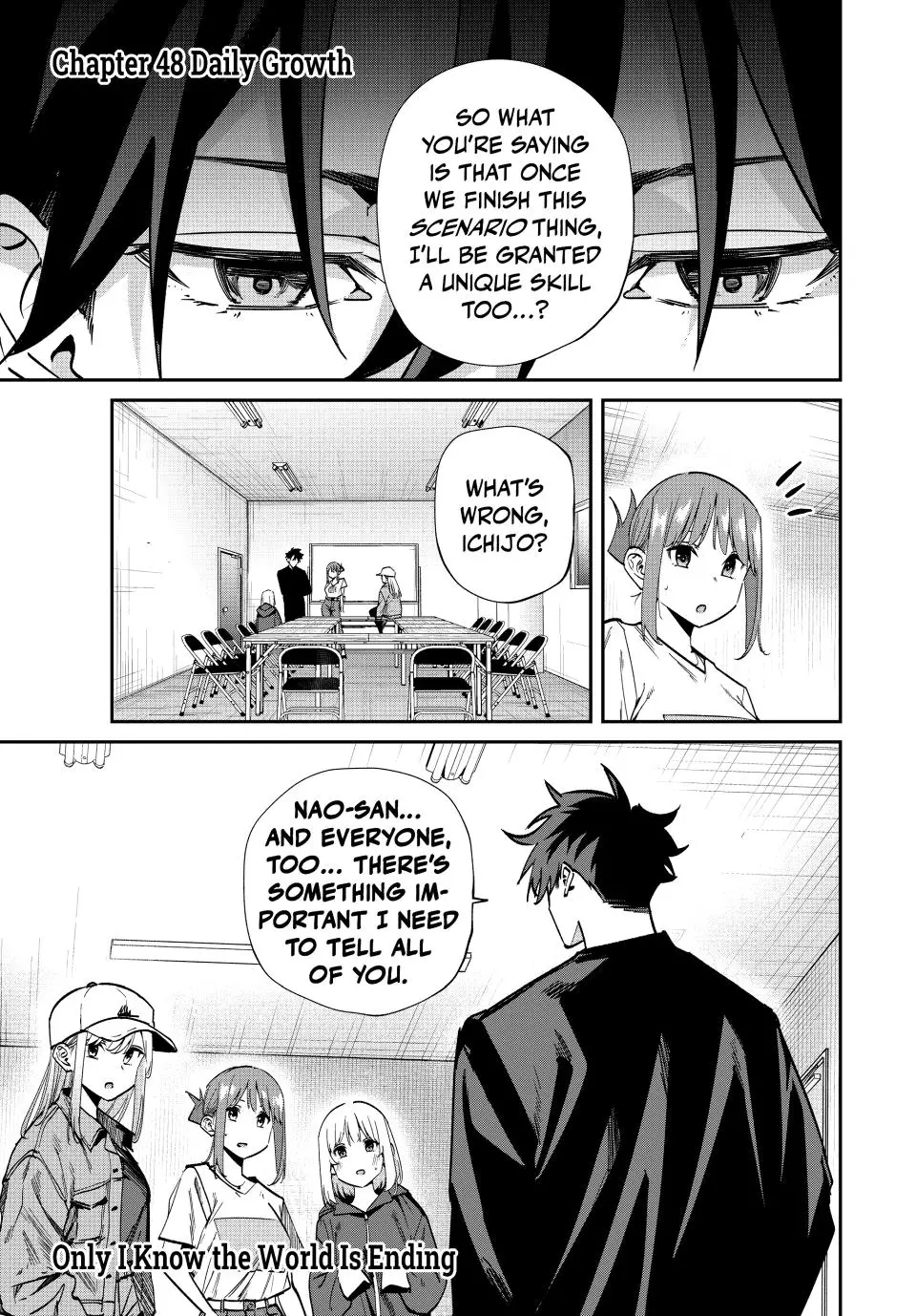 Only I Know the World Is Ending and Getting Killed by Rampaging Beasts Only Makes Me Stronger [Official] - Chapter 48 - Page 1