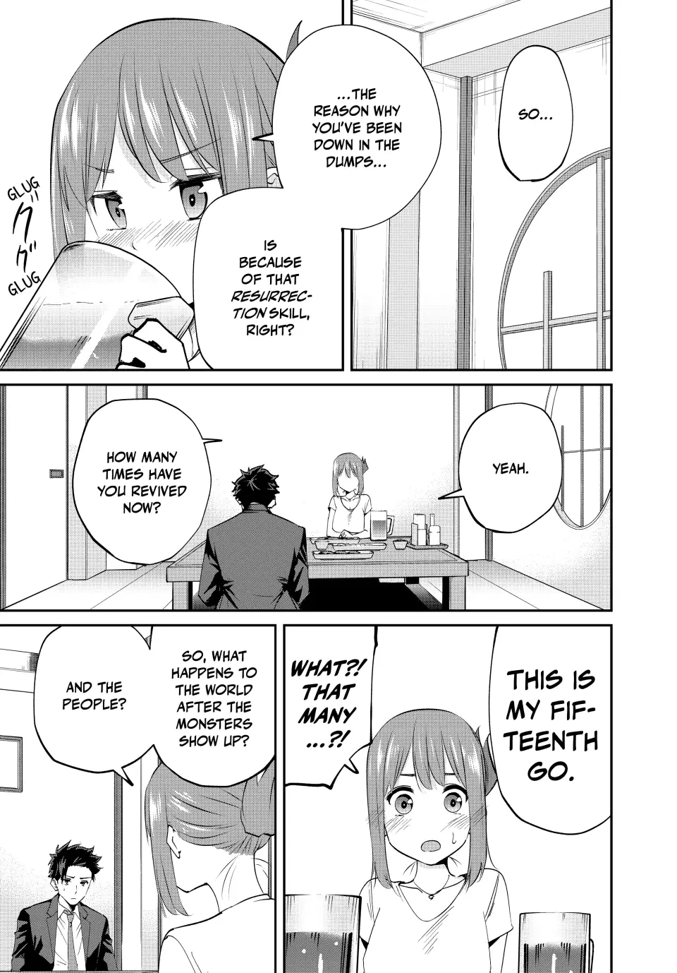 Only I Know the World Is Ending and Getting Killed by Rampaging Beasts Only Makes Me Stronger [Official] - Chapter 7 - Page 9