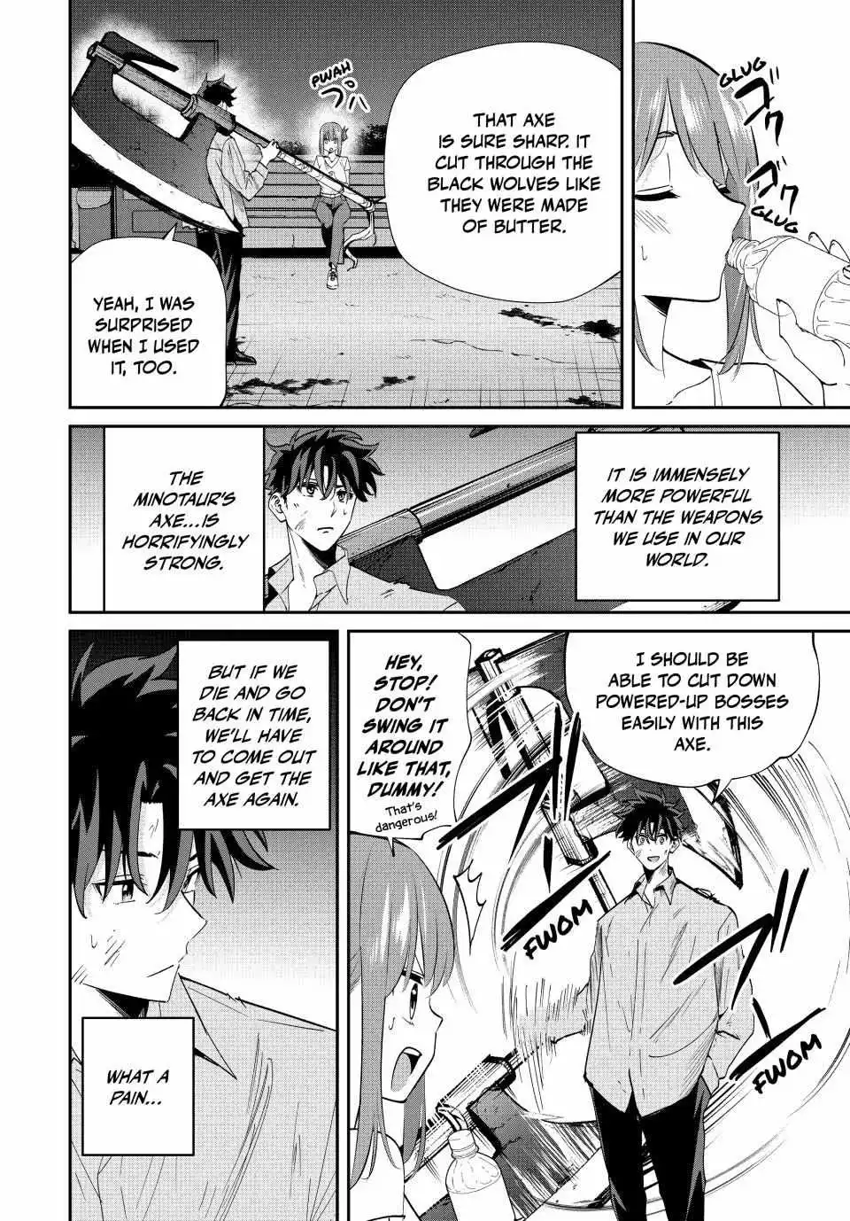 Only I Know the World Is Ending and Getting Killed by Rampaging Beasts Only Makes Me Stronger - Chapter 20 - Page 4