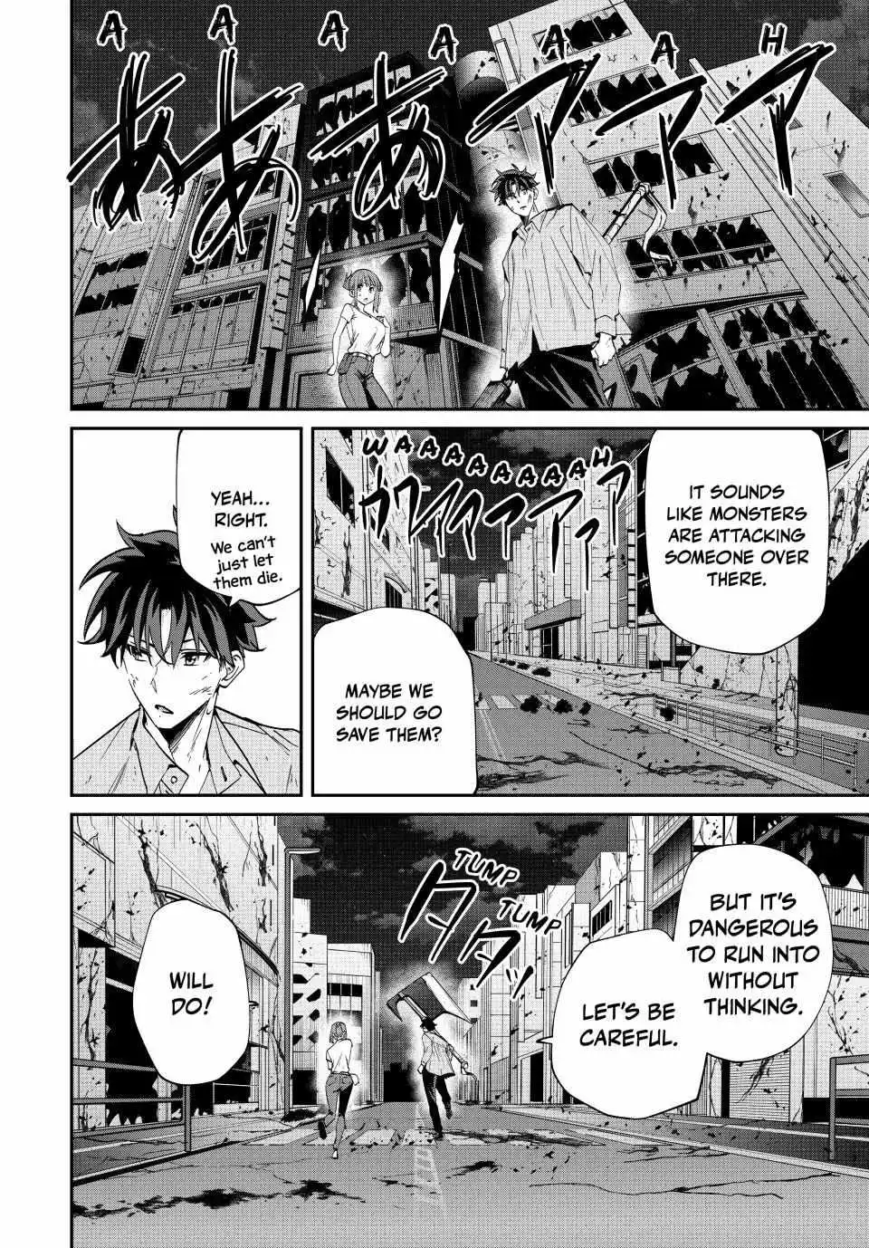 Only I Know the World Is Ending and Getting Killed by Rampaging Beasts Only Makes Me Stronger - Chapter 20 - Page 6