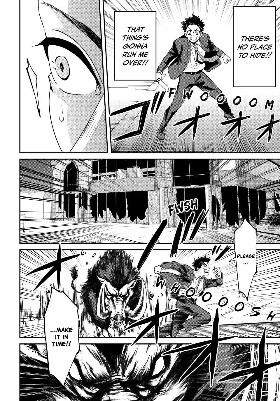Only I Know the World Is Ending and Getting Killed by Rampaging Beasts Only Makes Me Stronger - Chapter 3 - Page 17